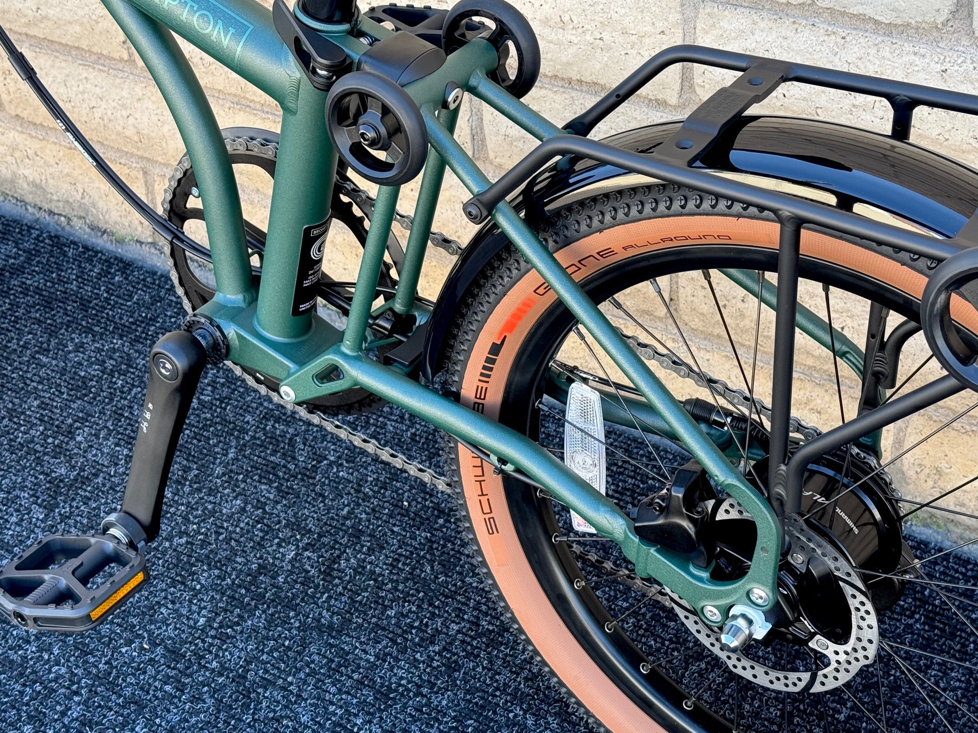 Brompton G Line 8-Speed Forest Green 3 Sizes – PortaPedal Bike