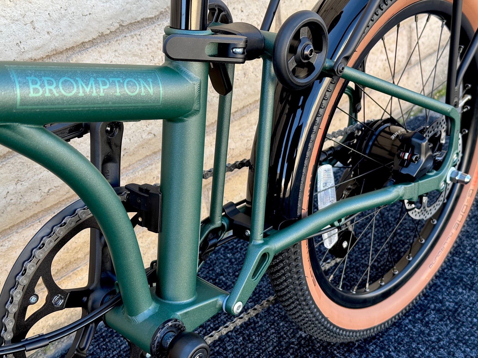 Brompton G Line 8-Speed Forest Green 3 Sizes – PortaPedal Bike