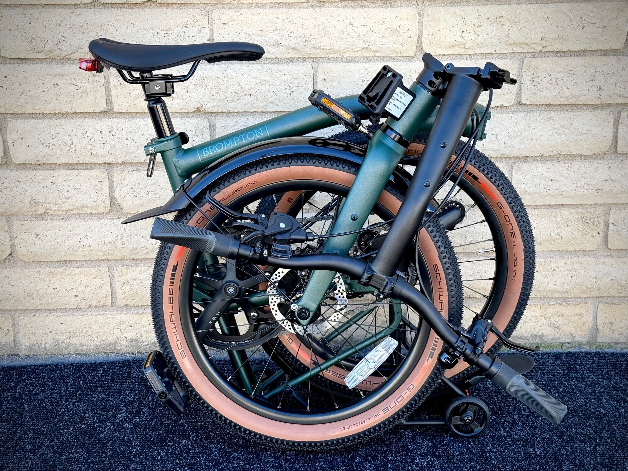Brompton G Line 8-Speed Forest Green 3 Sizes – PortaPedal Bike