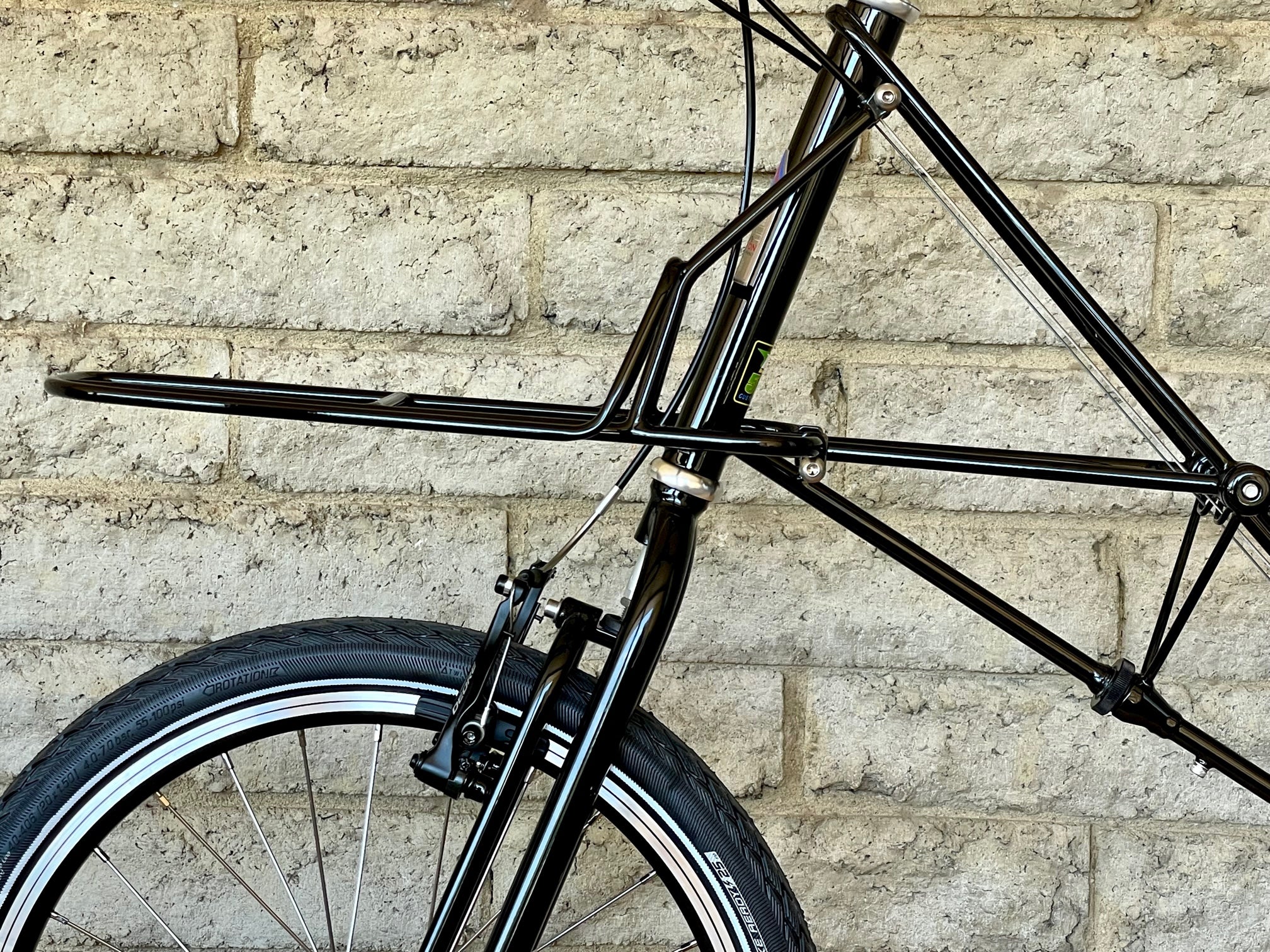 Moulton Front Platform Rack Black – PortaPedal Bike