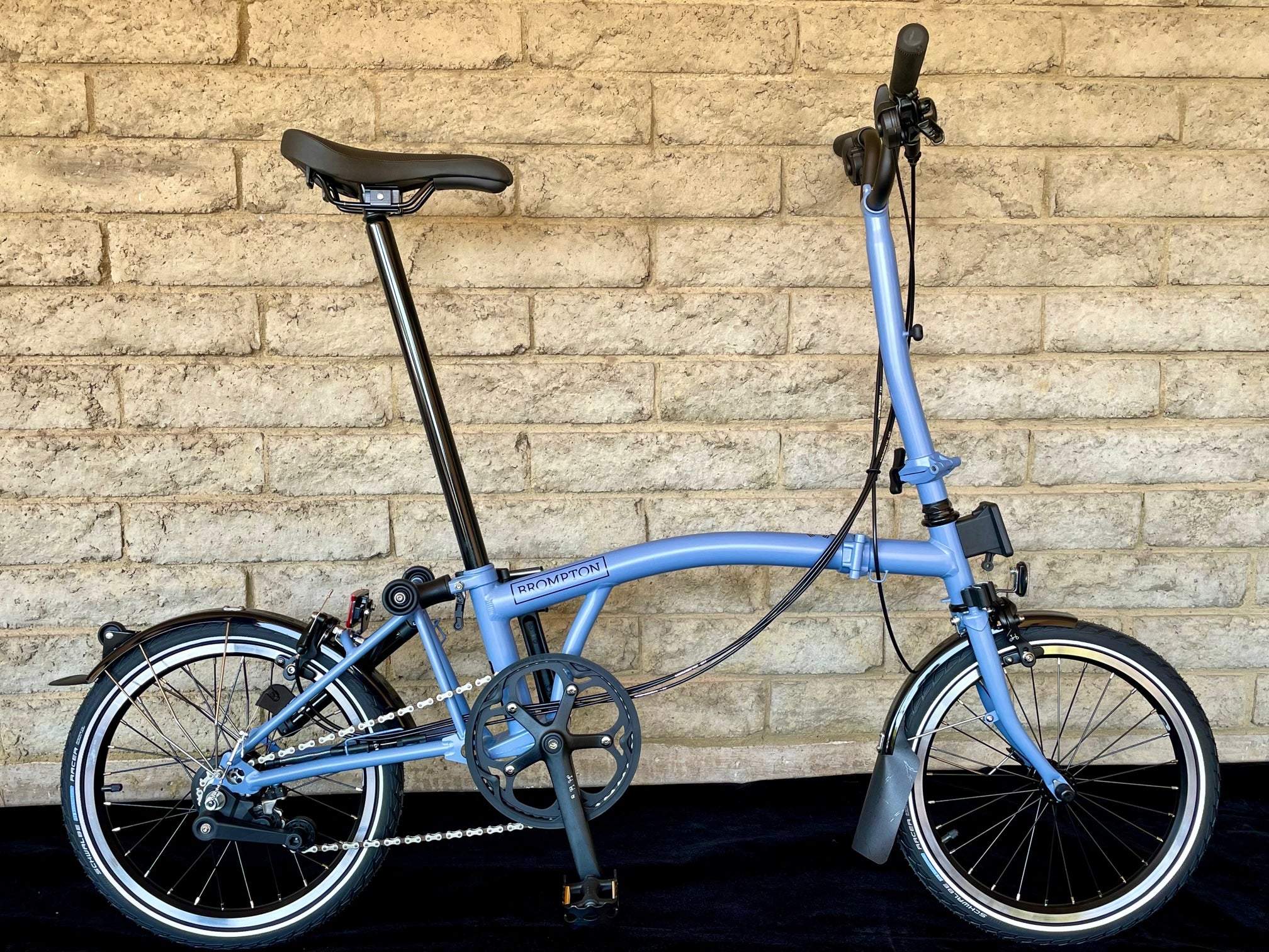 Brompton blue best sale