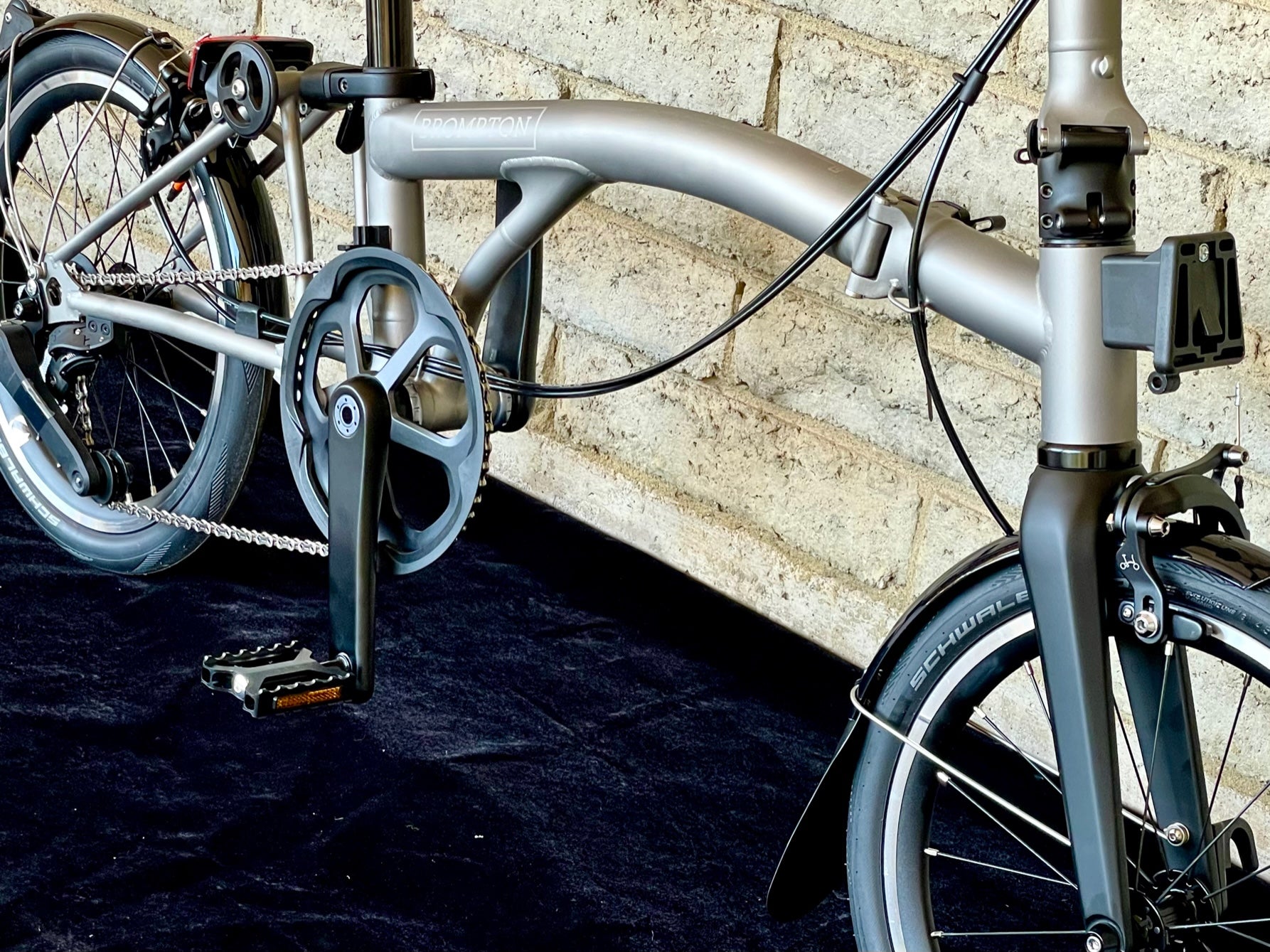 Full discount titanium brompton