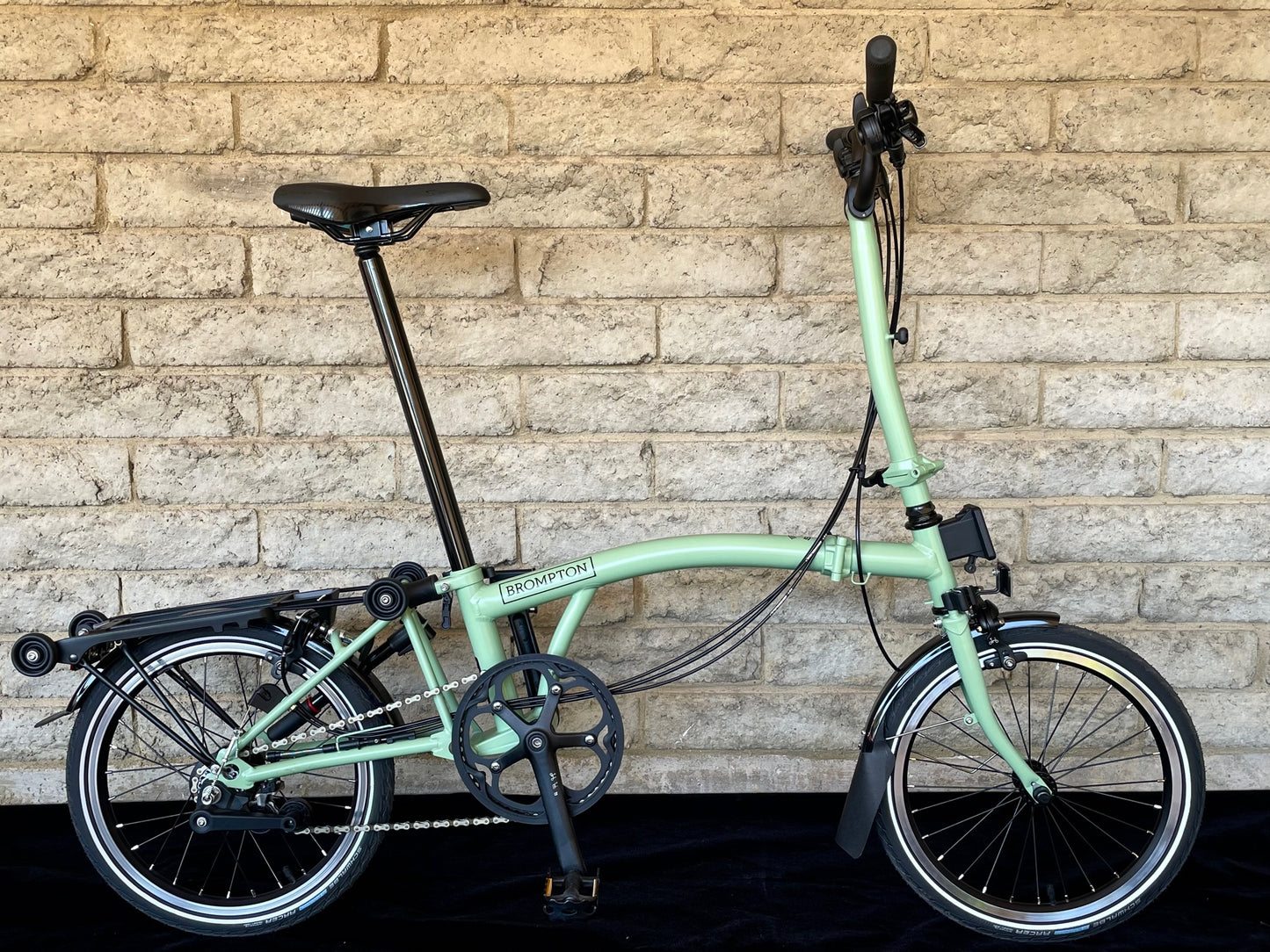 Pre-Owned 2023 Brompton C-Line Explore High-HB Matcha Green (H6R)