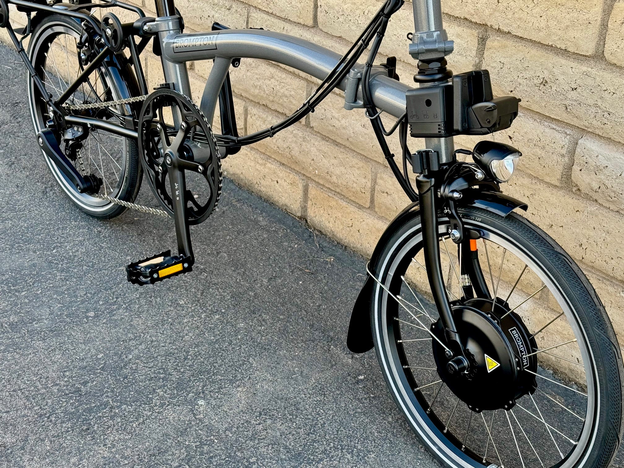 BROMPTON P−LINE ストームグレー P Line Urban - Storm Gray Metallic | Brompton Bicycle USA