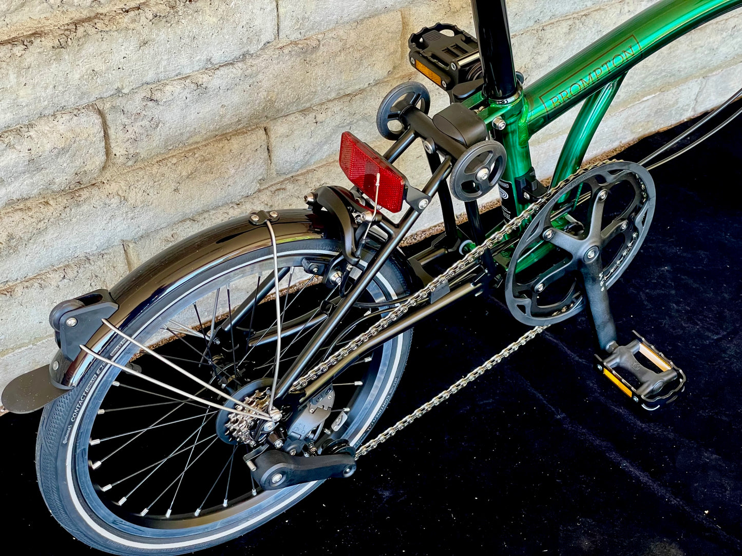 2023 Brompton Superlight P-Line Urban Low-HB Emerald Green (S4L)
