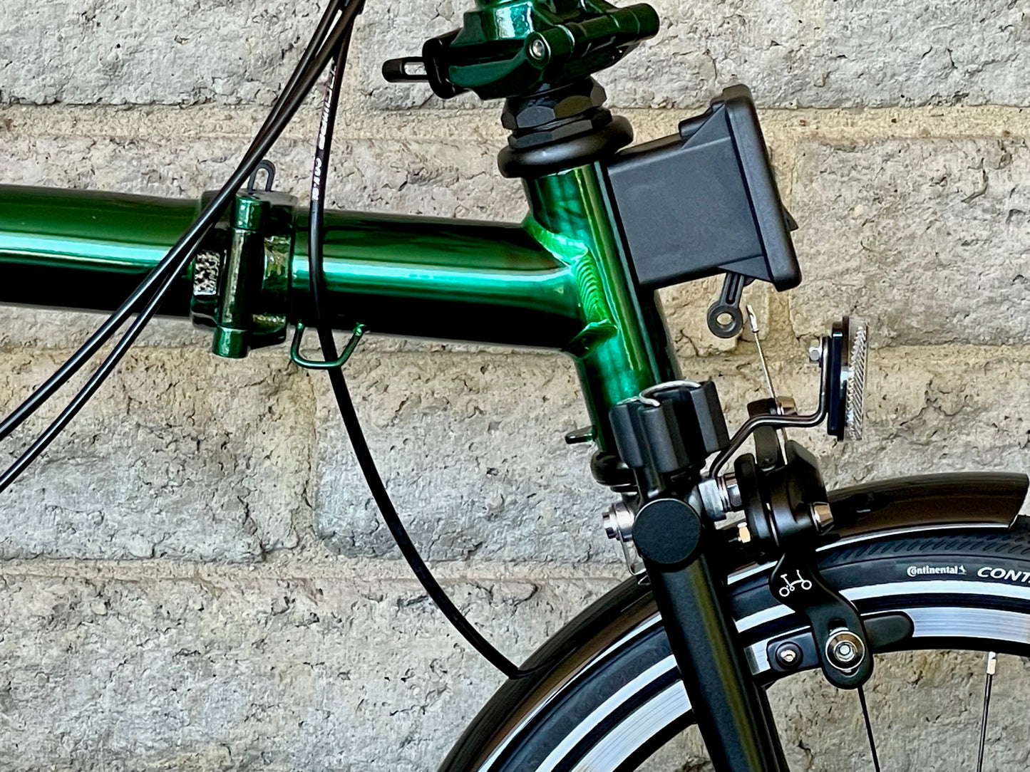 2023 Brompton Superlight P-Line Urban Low-HB Emerald Green (S4L)