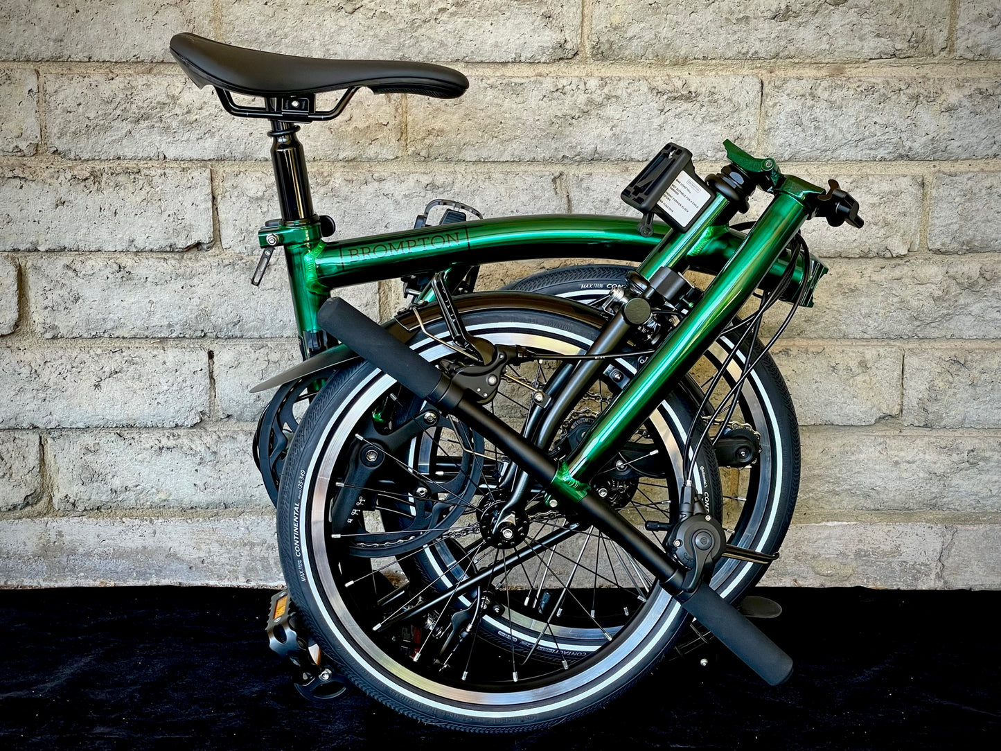 2023 Brompton Superlight P-Line Urban Low-HB Emerald Green (S4L)