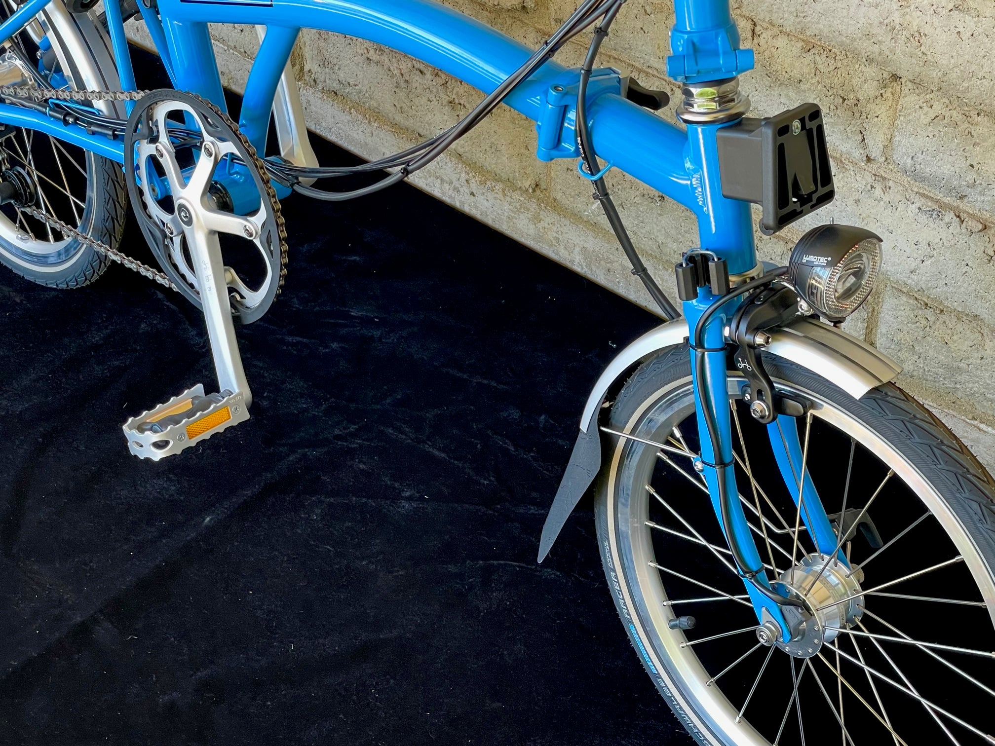 Brompton arctic blue new arrivals