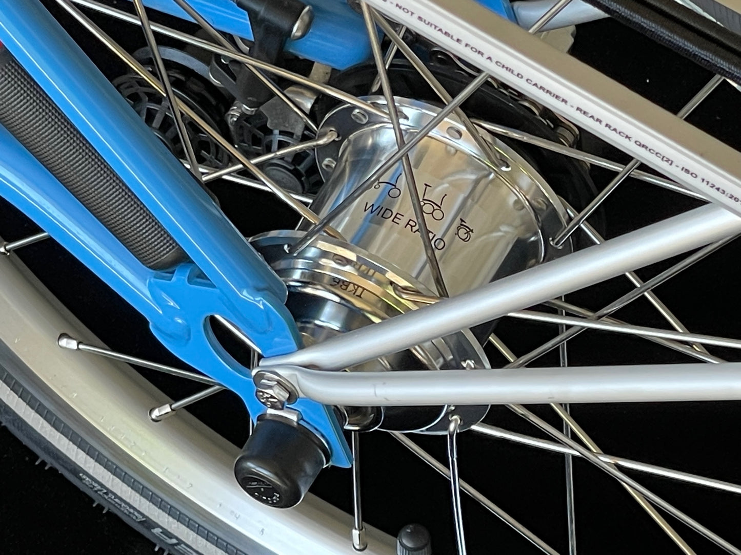Brompton Archive Special Edition Arctic Blue NOW as a 6-speed! (M6R)