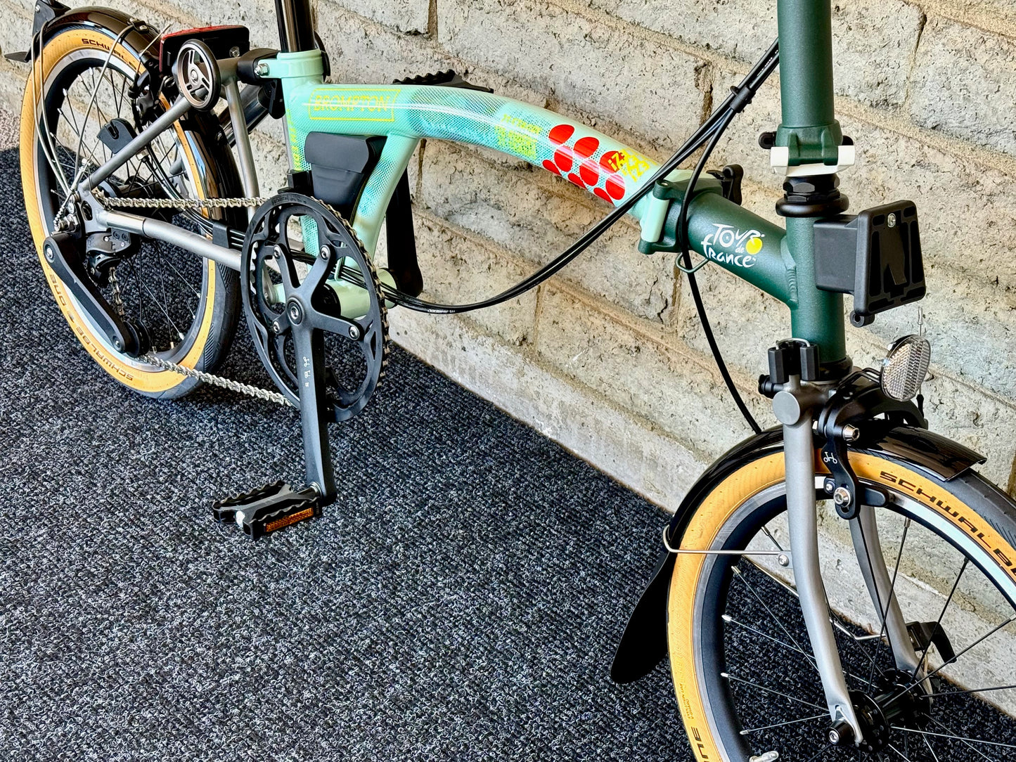 Brompton x Tour de France P-Line IN STOCK NOW!
