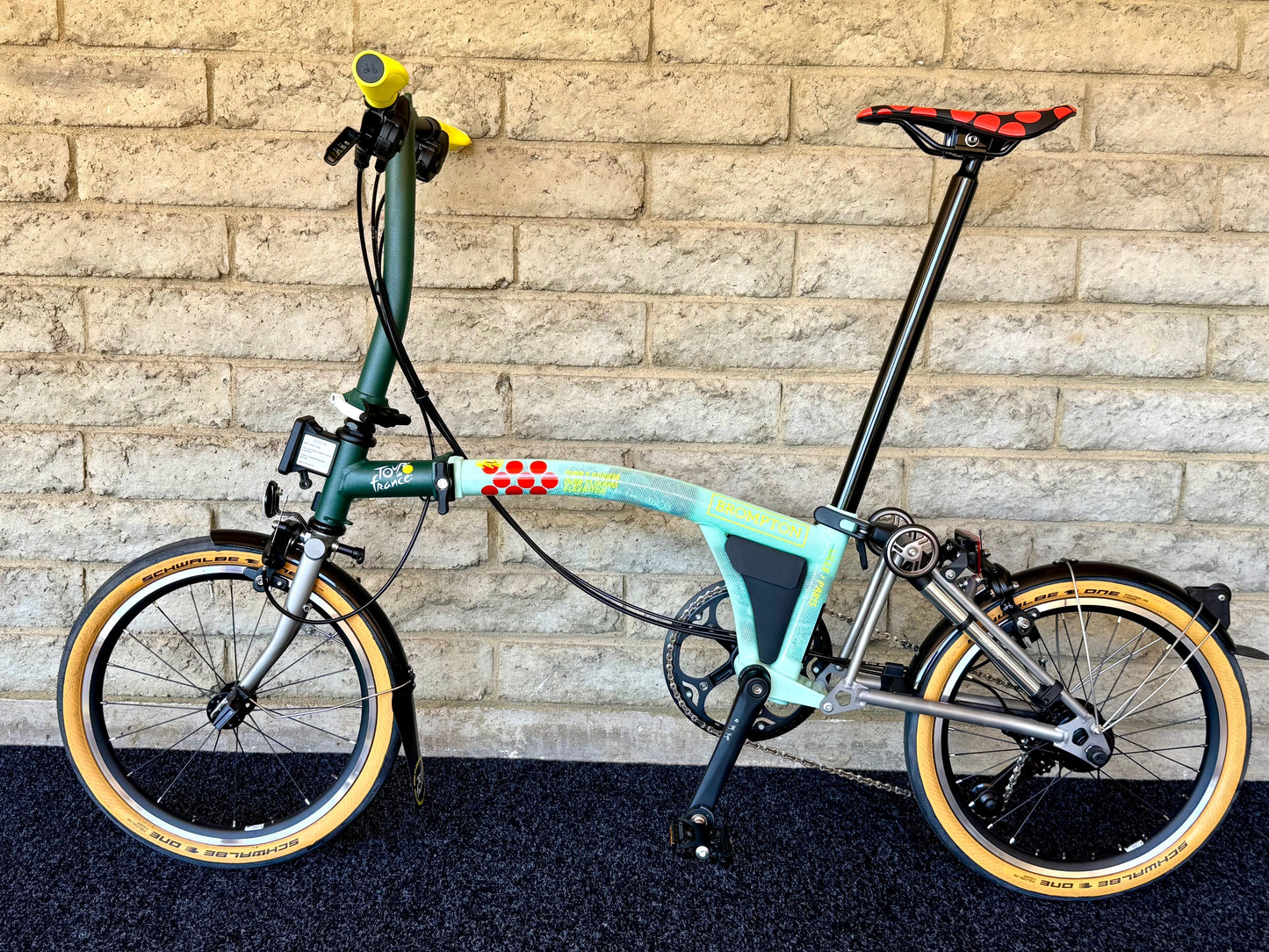 Brompton x Tour de France P-Line IN STOCK NOW!