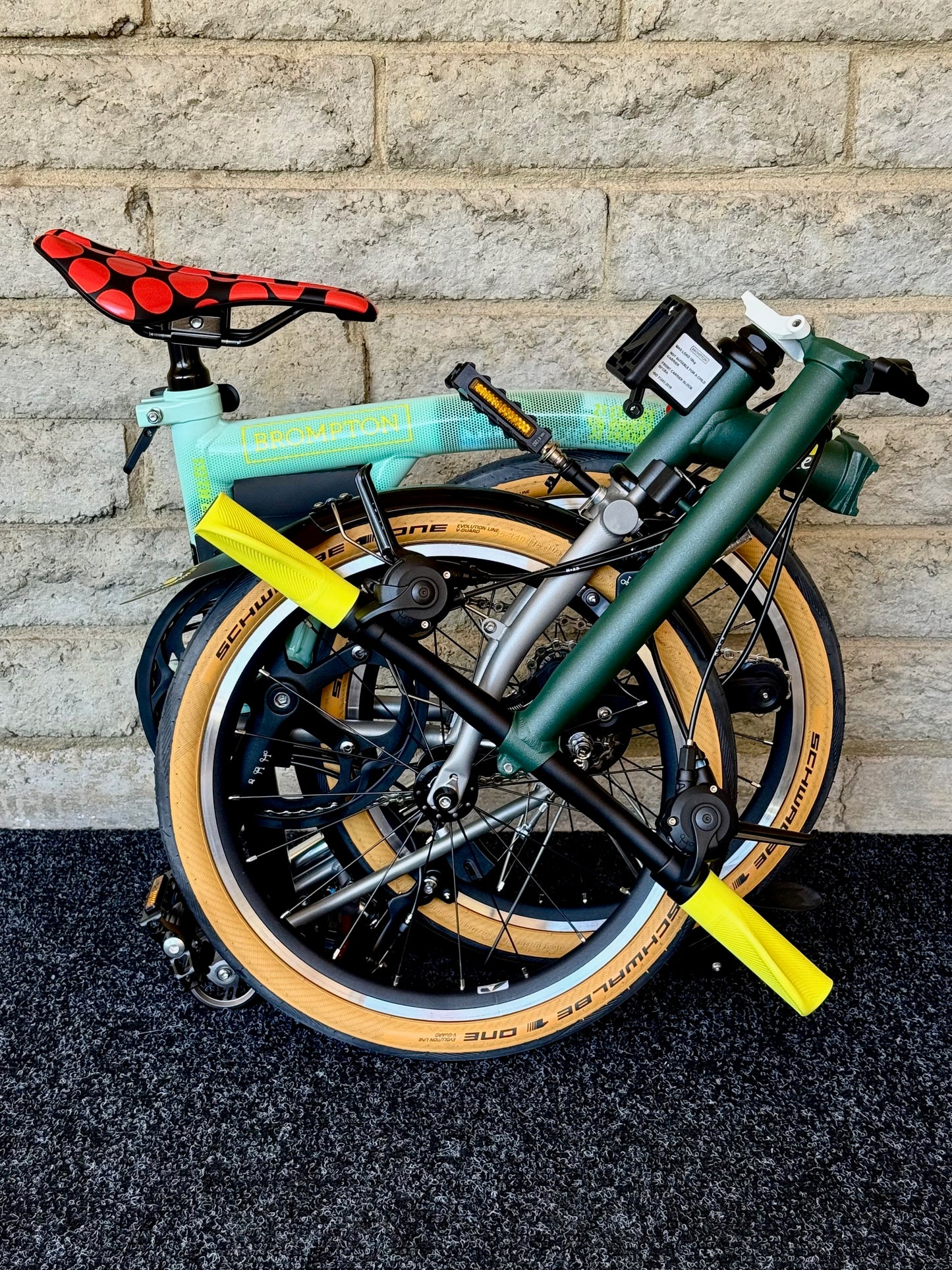 Brompton x Tour de France P-Line IN STOCK NOW!