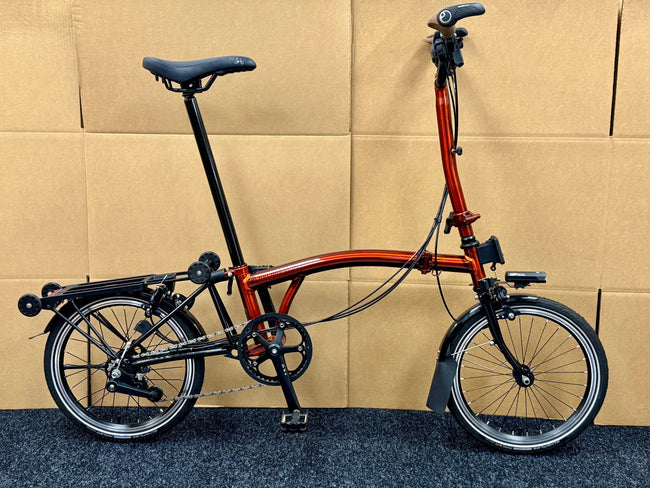 Brompton Pre-Owned High-HB 6 Speed Superlight Flame Lacquer