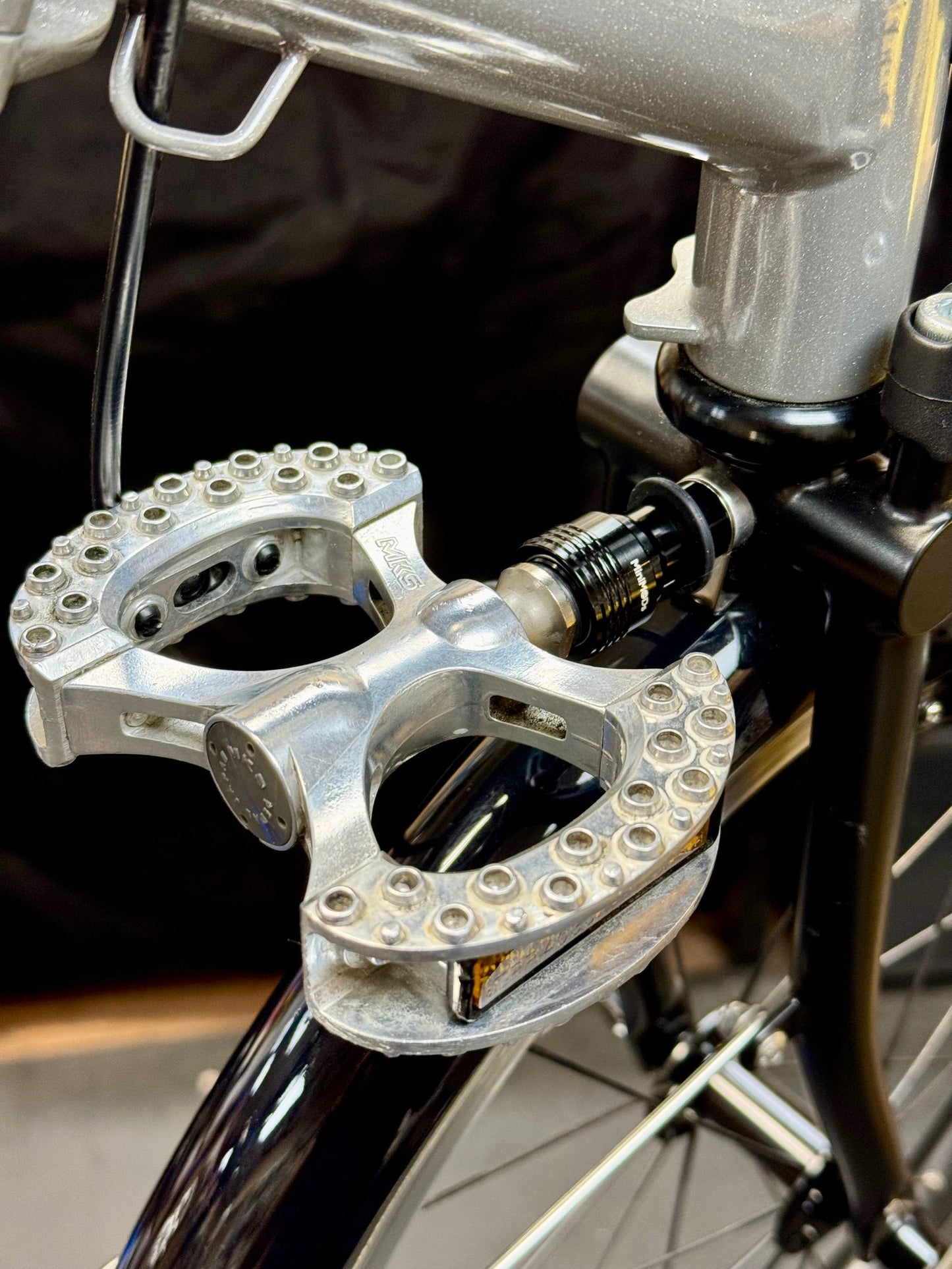 Brompton MM Pedal Holder for MKS Ezy Detachable Pedals C and P Line