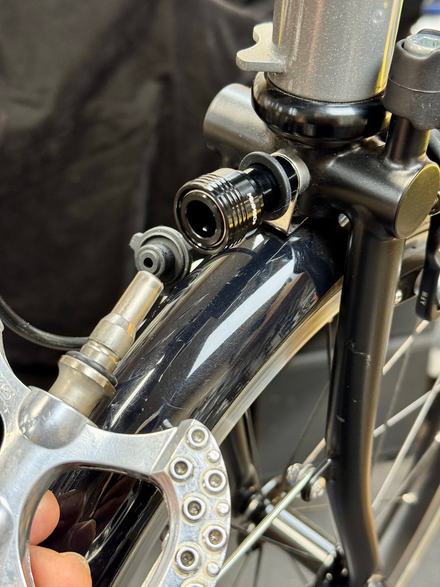 Brompton MM Pedal Holder for MKS Ezy Detachable Pedals C and P Line
