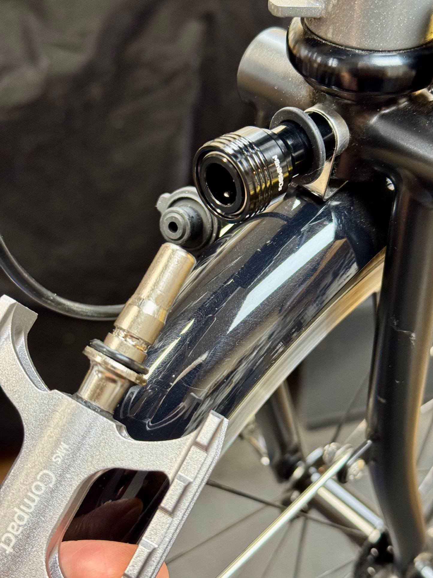 Brompton MM Pedal Holder for MKS Ezy Detachable Pedals C and P Line