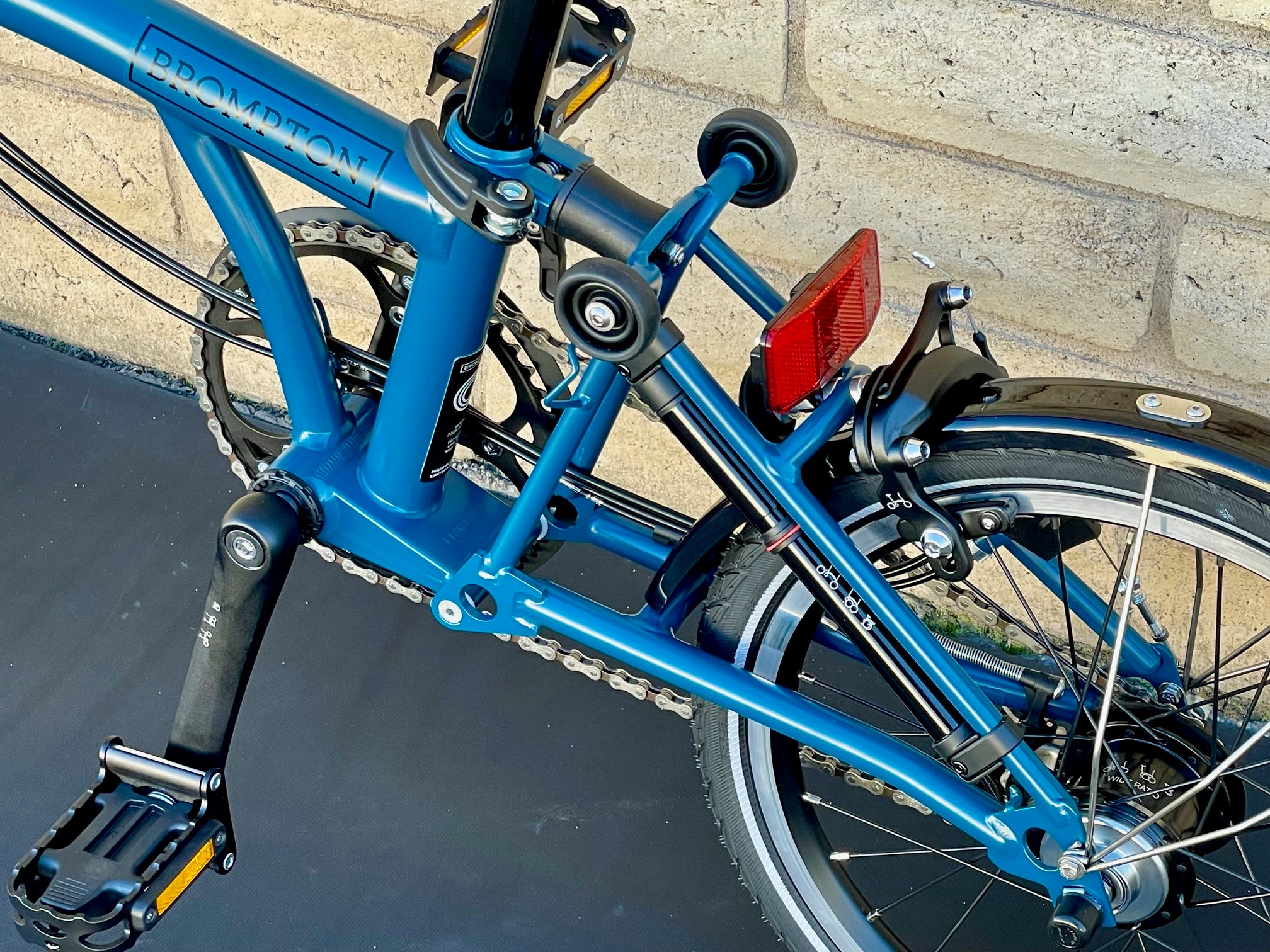 2024 Brompton C-Line Explore Mid-HB Ocean Blue (M6L)