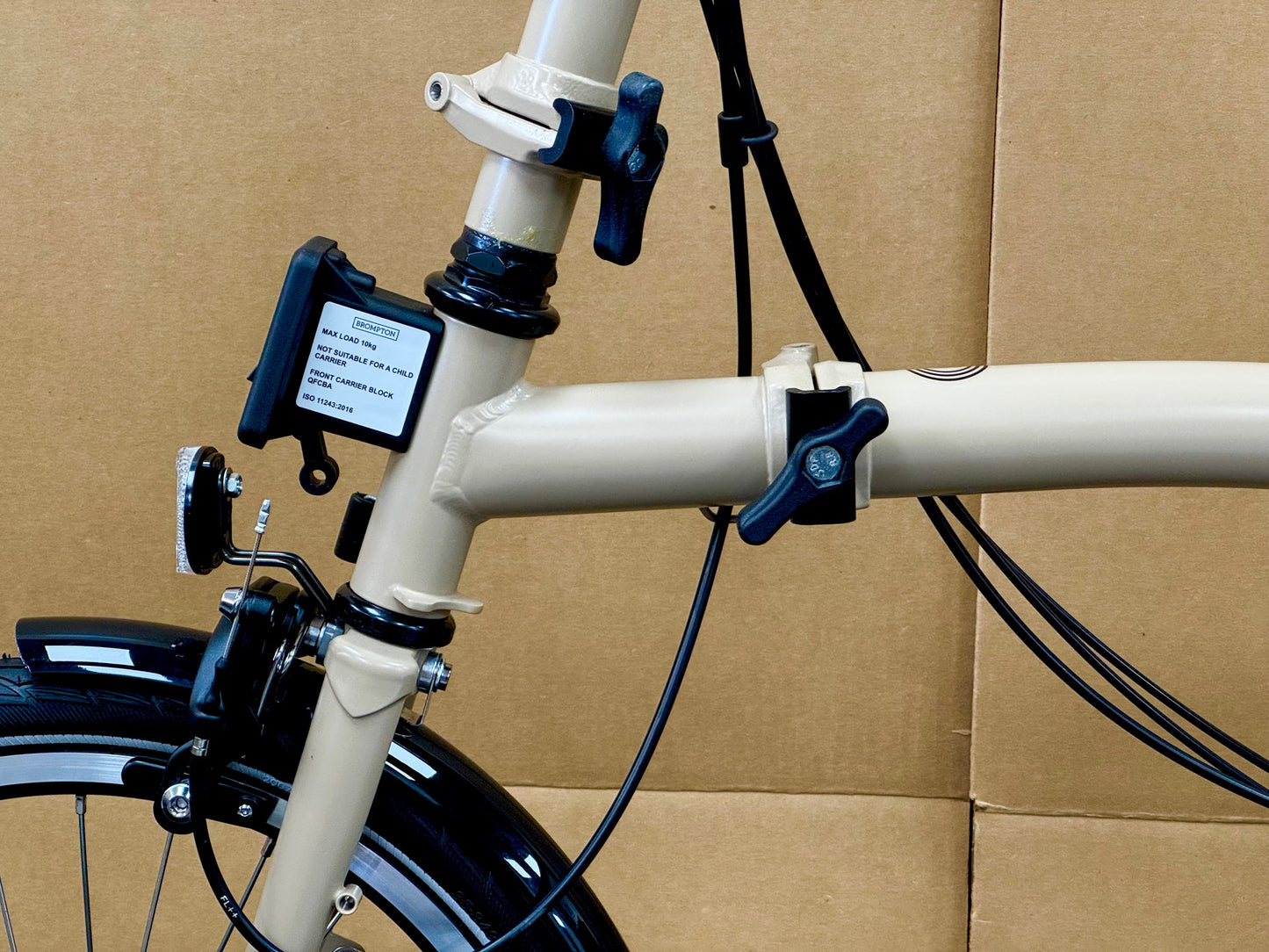 Brompton C Line 12-Speed High-HB Dune Sand