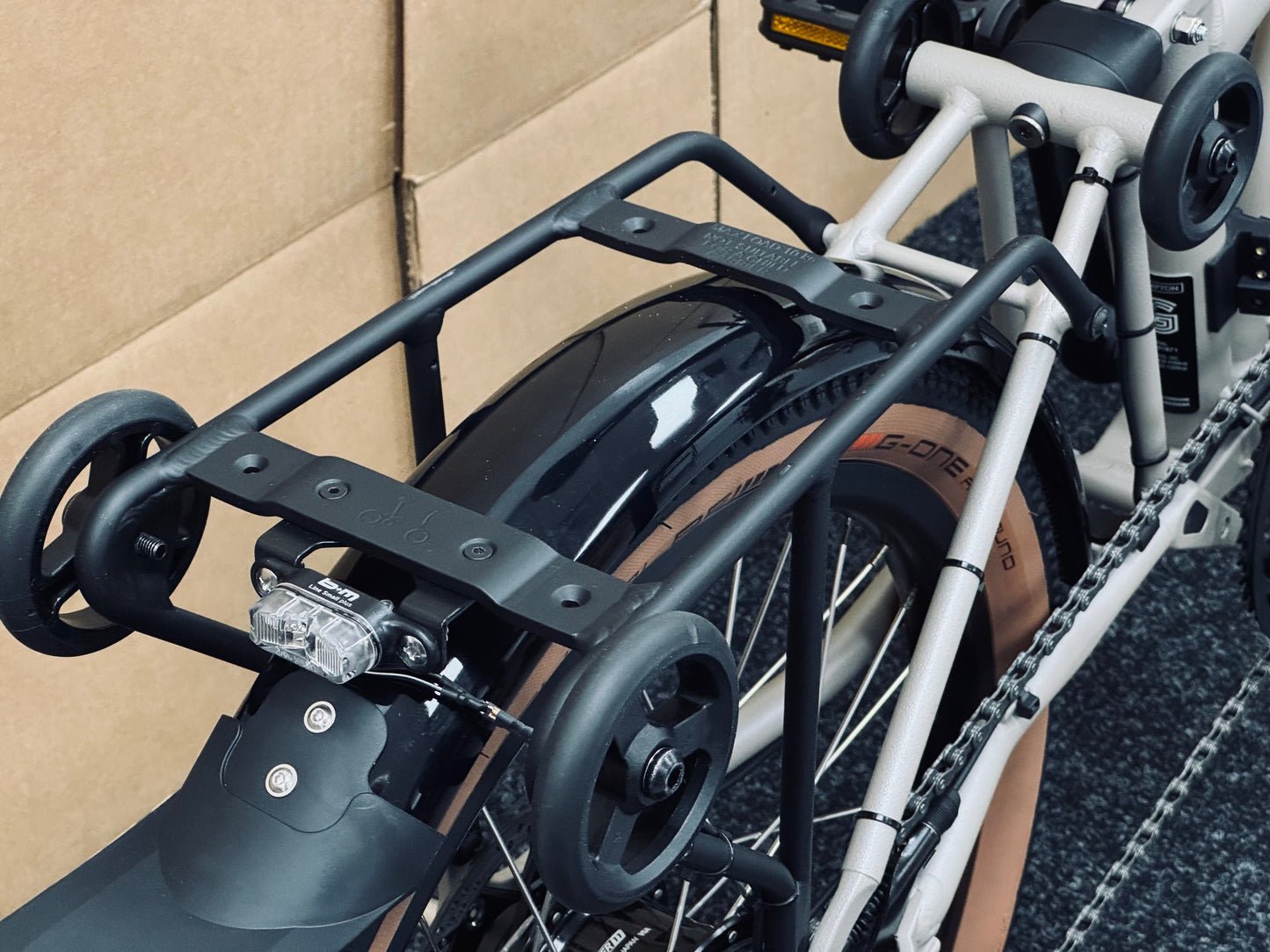 Brompton Venture G Line Alfine 11-Speed Trail Dust White Medium