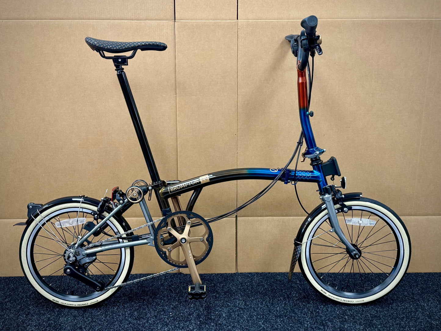 Brompton 1975 Anniversary Edition C Line 12-Speed Mid-HB