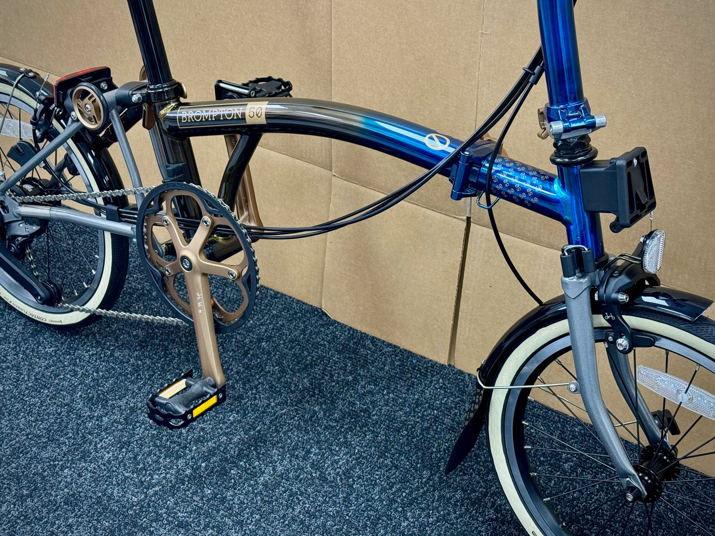 Brompton 1975 Anniversary Edition "Mini-Marred"