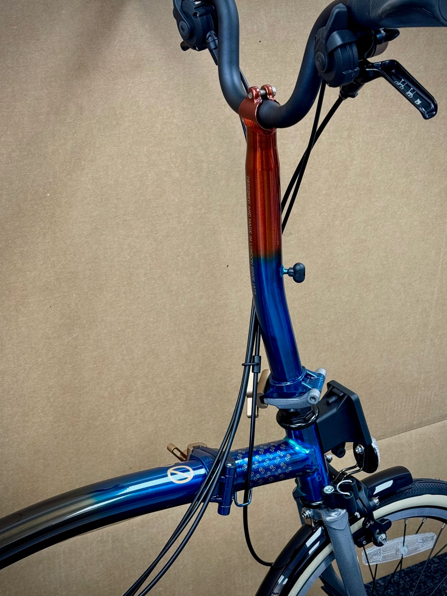 Brompton 1975 Anniversary Edition C Line 12-Speed Mid-HB