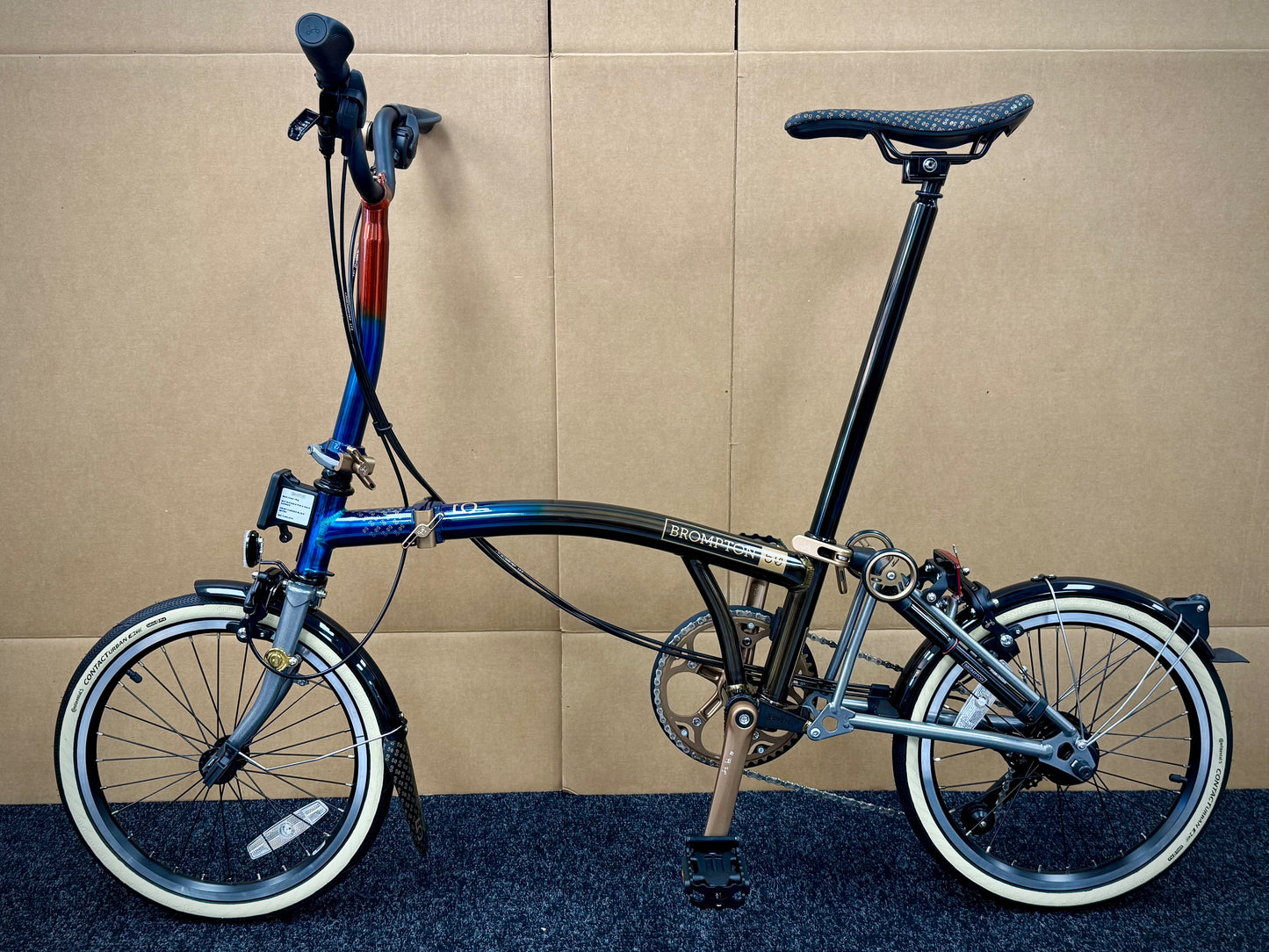Brompton 1975 Anniversary Edition C Line 12-Speed Mid-HB