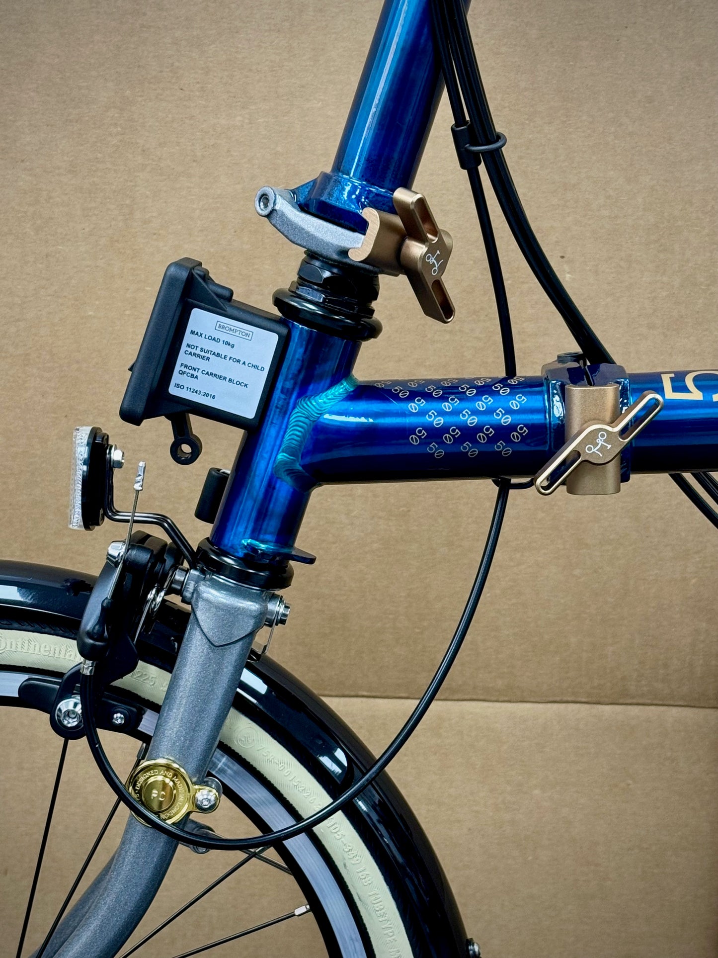 Brompton 1975 Anniversary Edition C Line 12-Speed Mid-HB