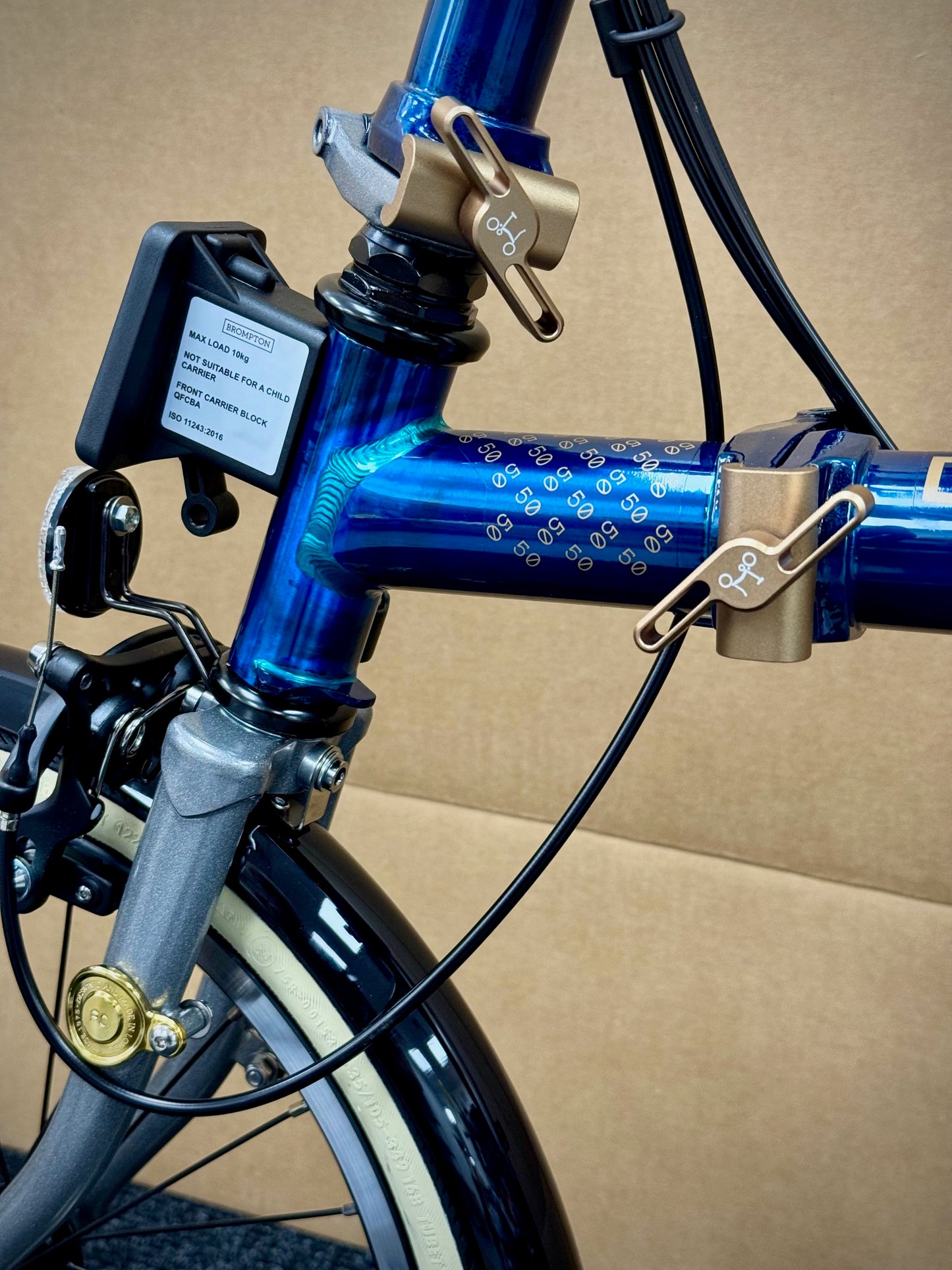 Brompton 1975 Anniversary Edition C Line 12-Speed Mid-HB