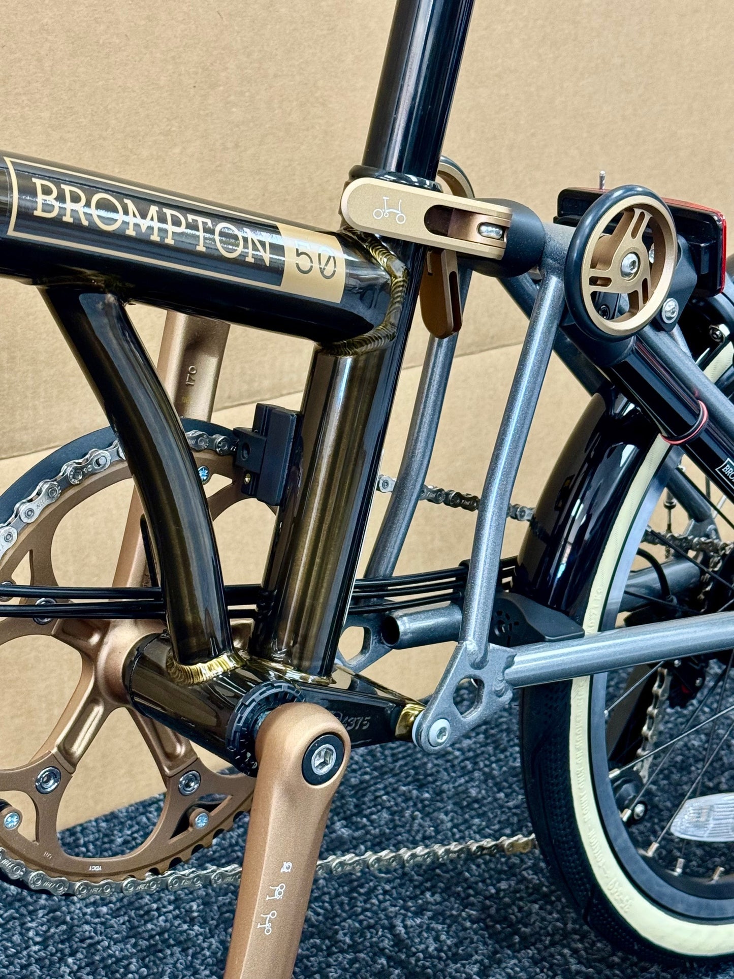 Brompton 1975 Anniversary Edition "Mini-Marred"
