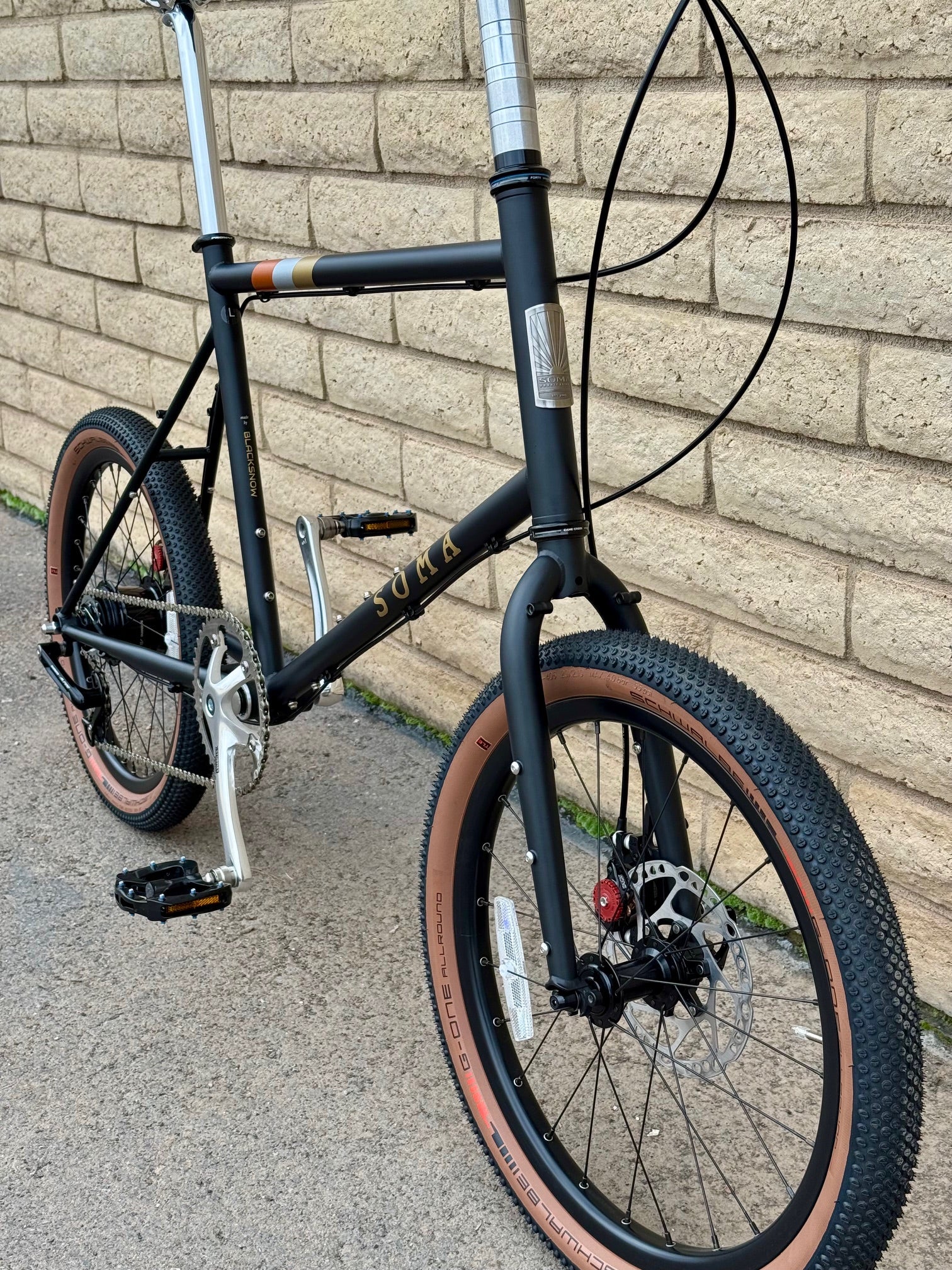 Soma Rufus Matte Black Large
