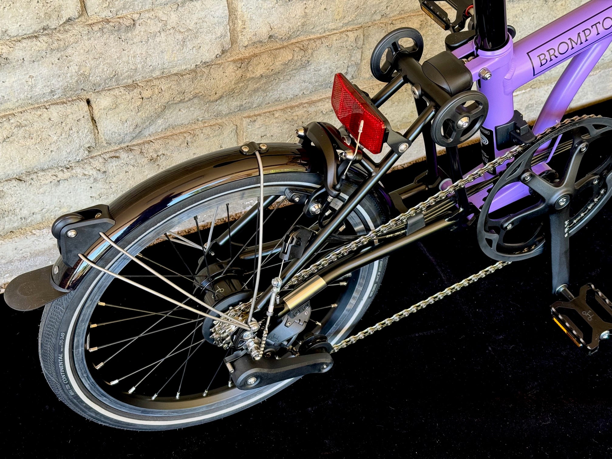 Brompton P Line 12-Speed Mid-HB POP Lilac – PortaPedal Bike