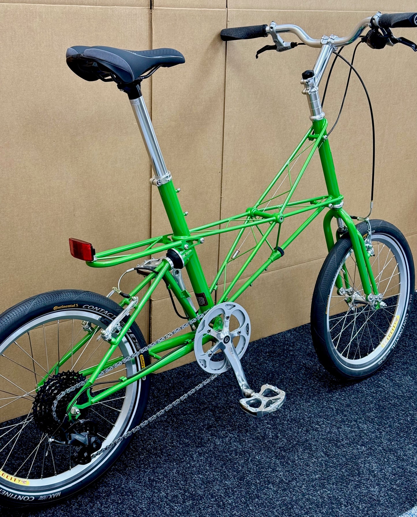 Moulton TSR Wide-Range 9-Speed Bright Green