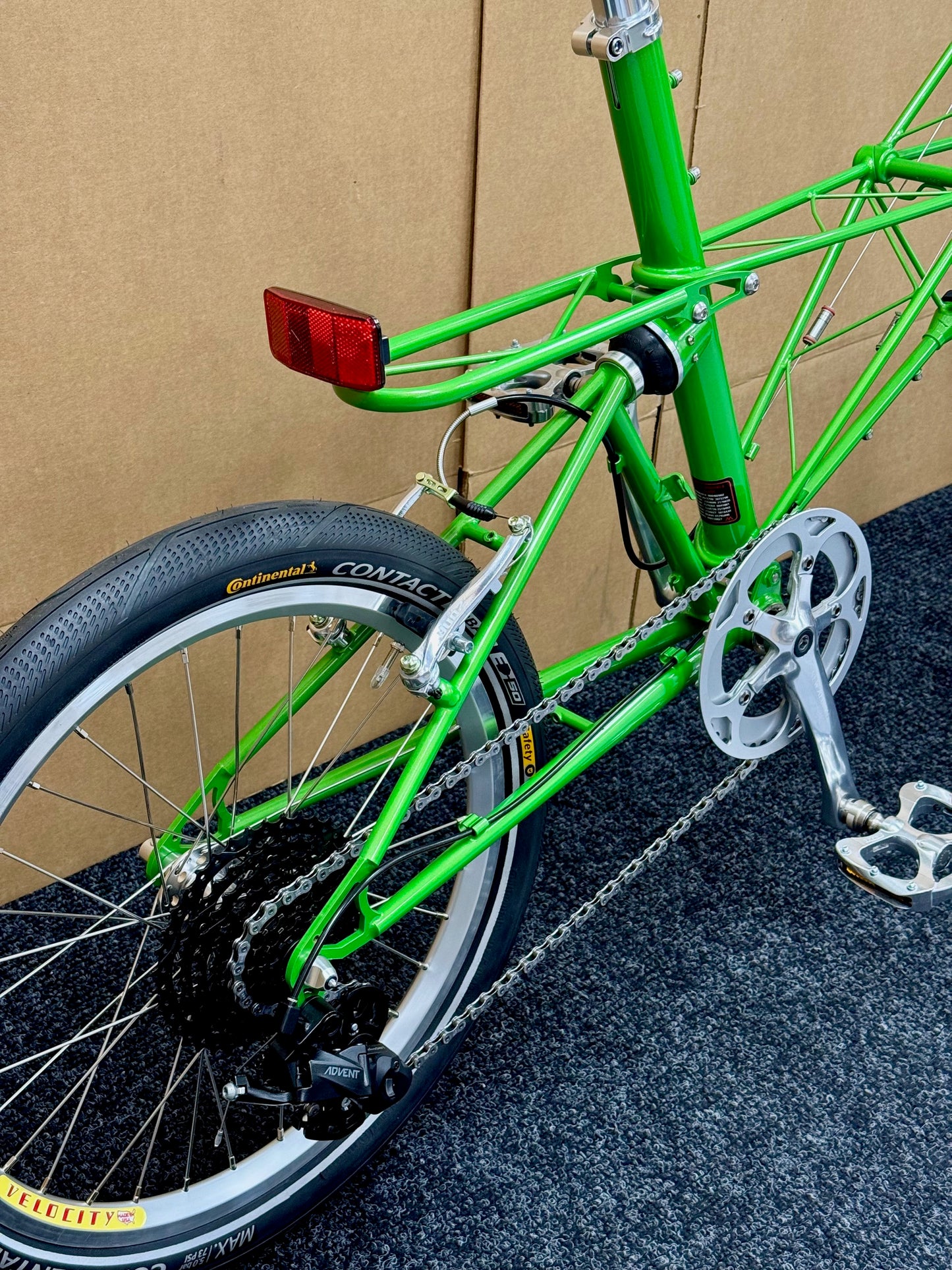 Moulton TSR Wide-Range 9-Speed Bright Green