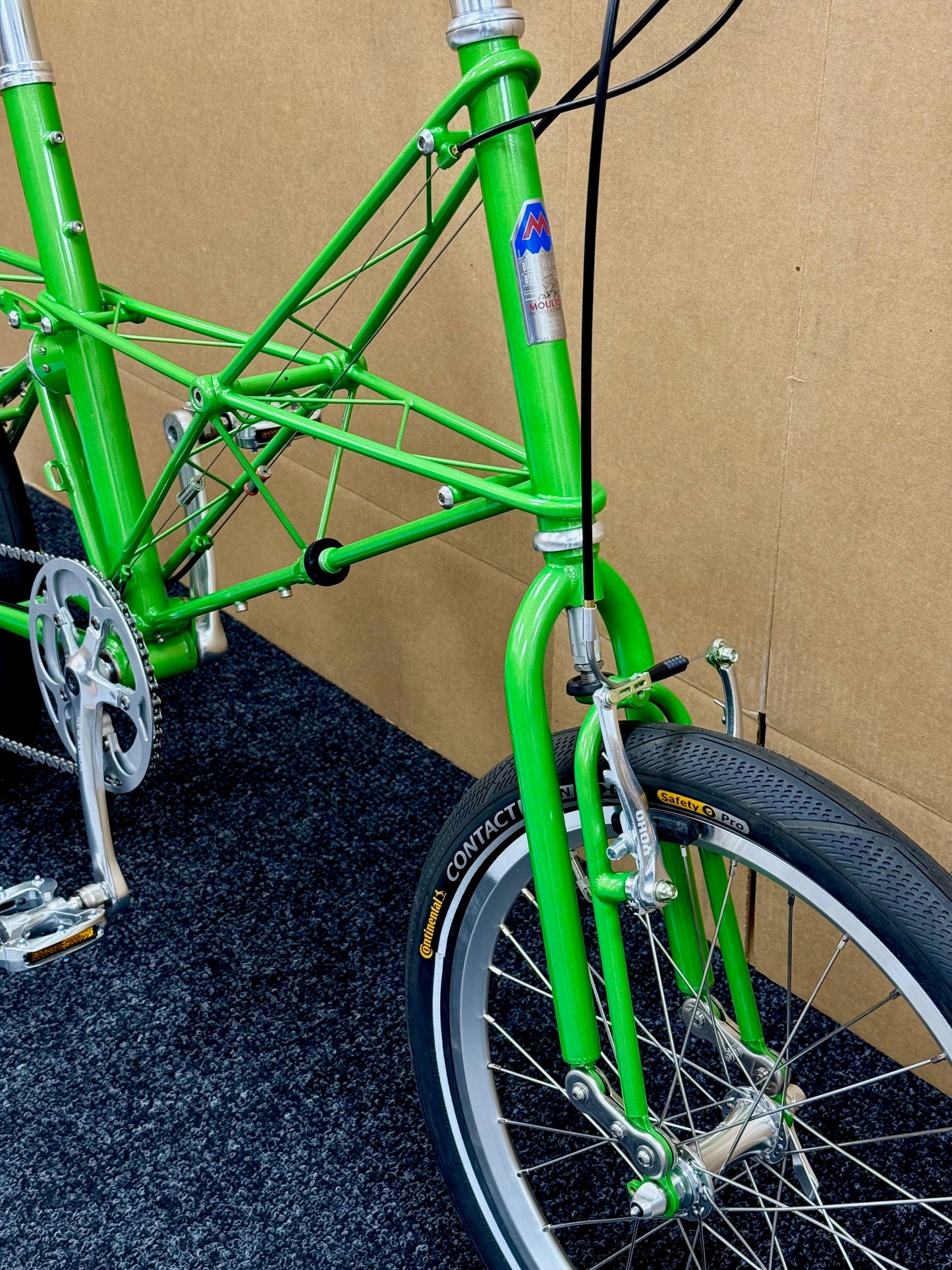 Moulton TSR Wide-Range 9-Speed Bright Green