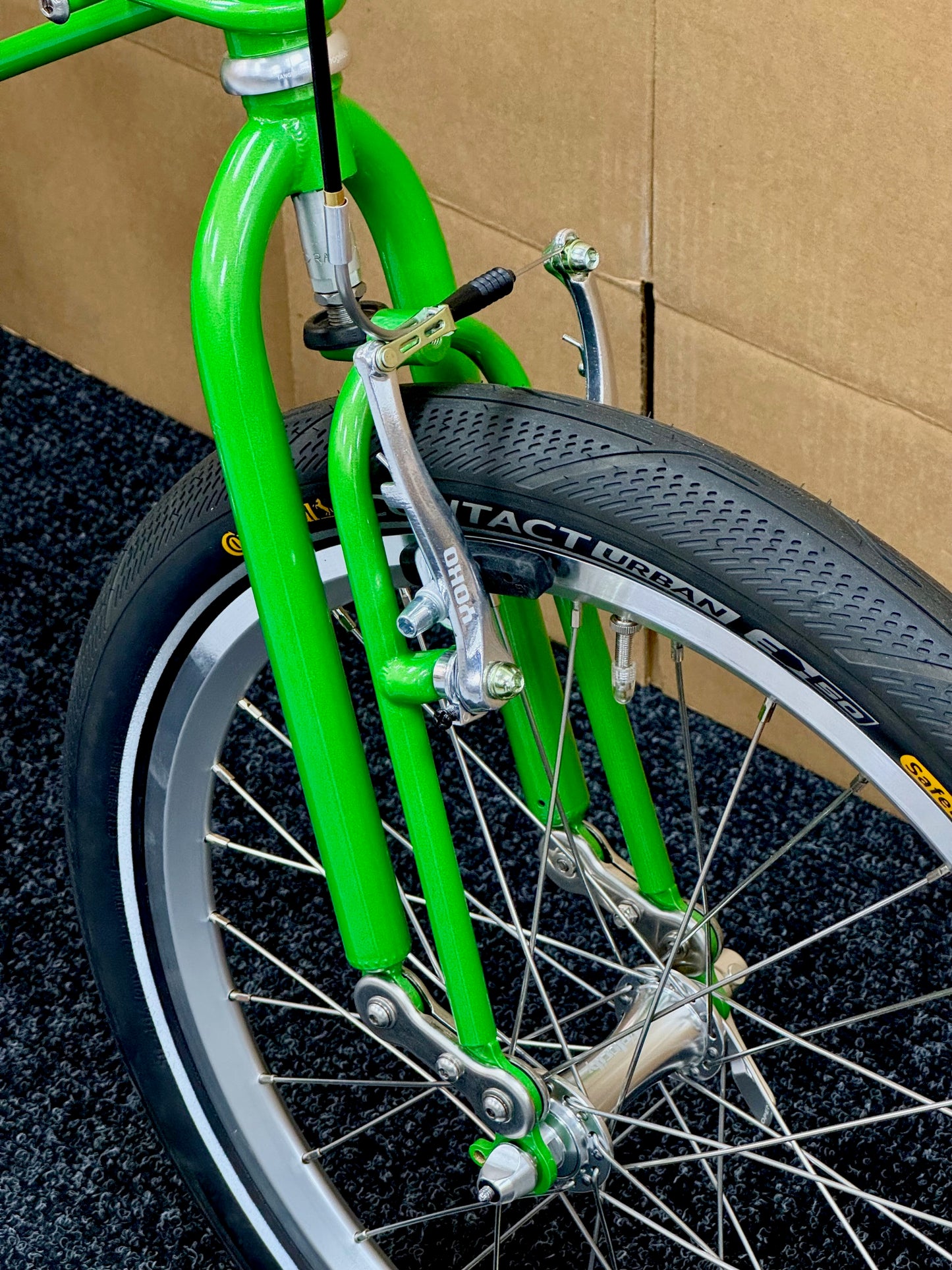 Moulton TSR Wide-Range 9-Speed Bright Green