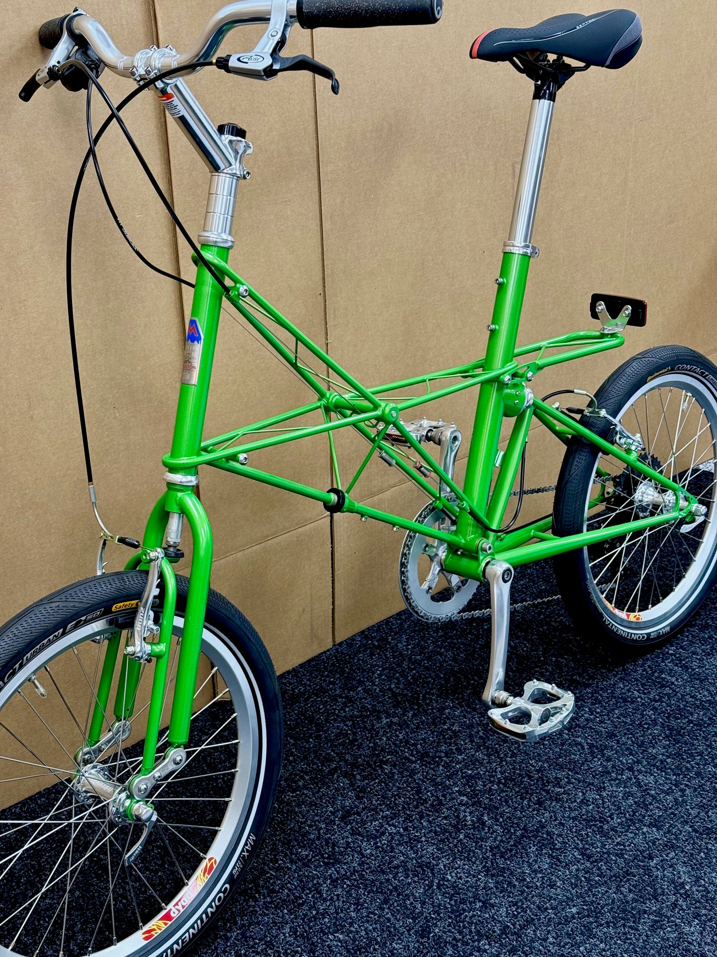 Moulton TSR Wide-Range 9-Speed Bright Green