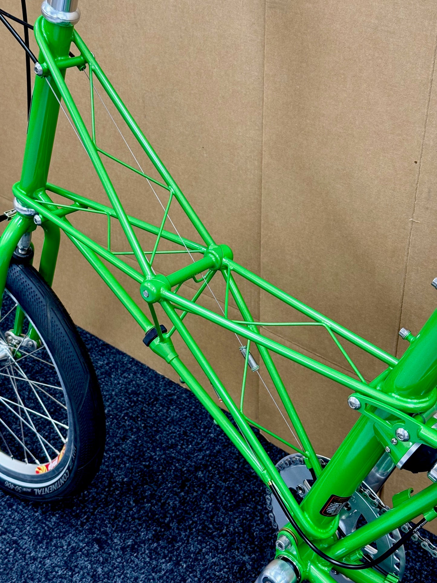 Moulton TSR Wide-Range 9-Speed Bright Green
