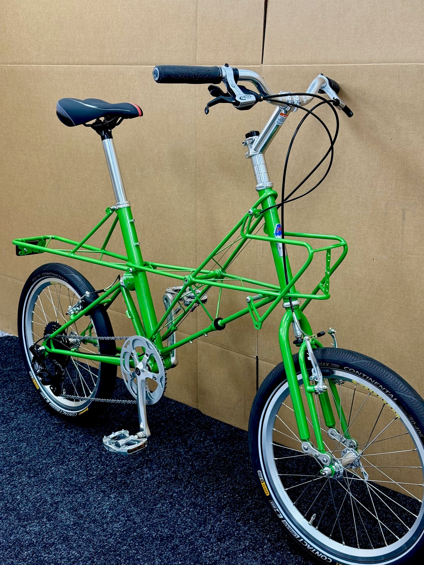 Moulton TSR Wide-Range 9-Speed Bright Green