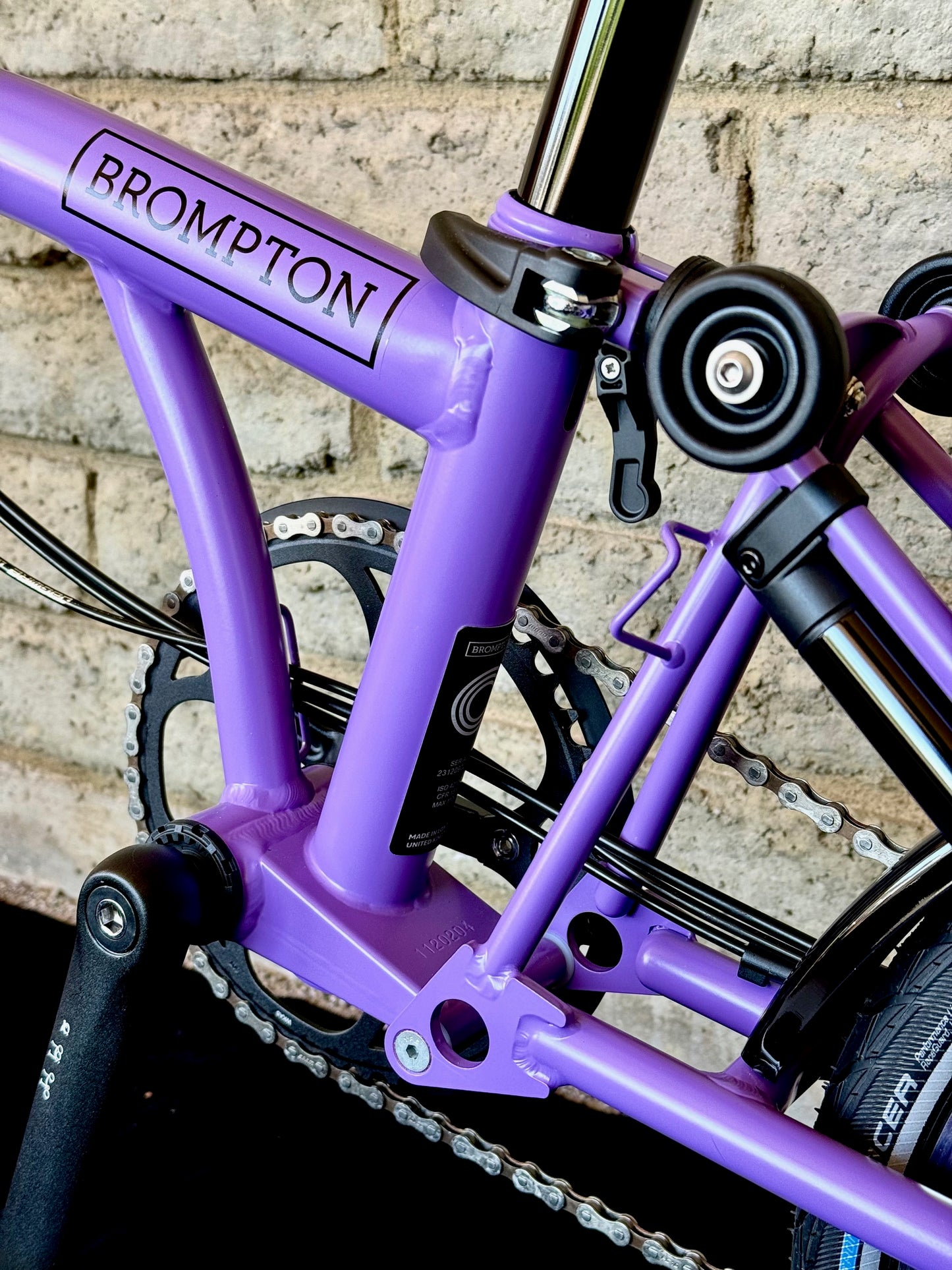 Brompton C-Line Explore Mid-HB POP Lilac (M6L)