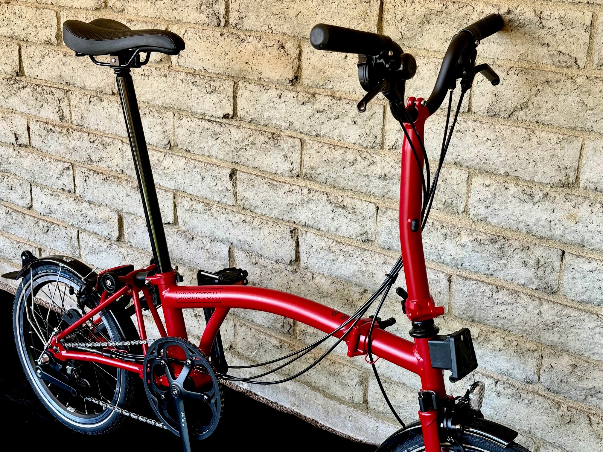 Brompton C-Line Explore Mid-HB House Red (M6L)