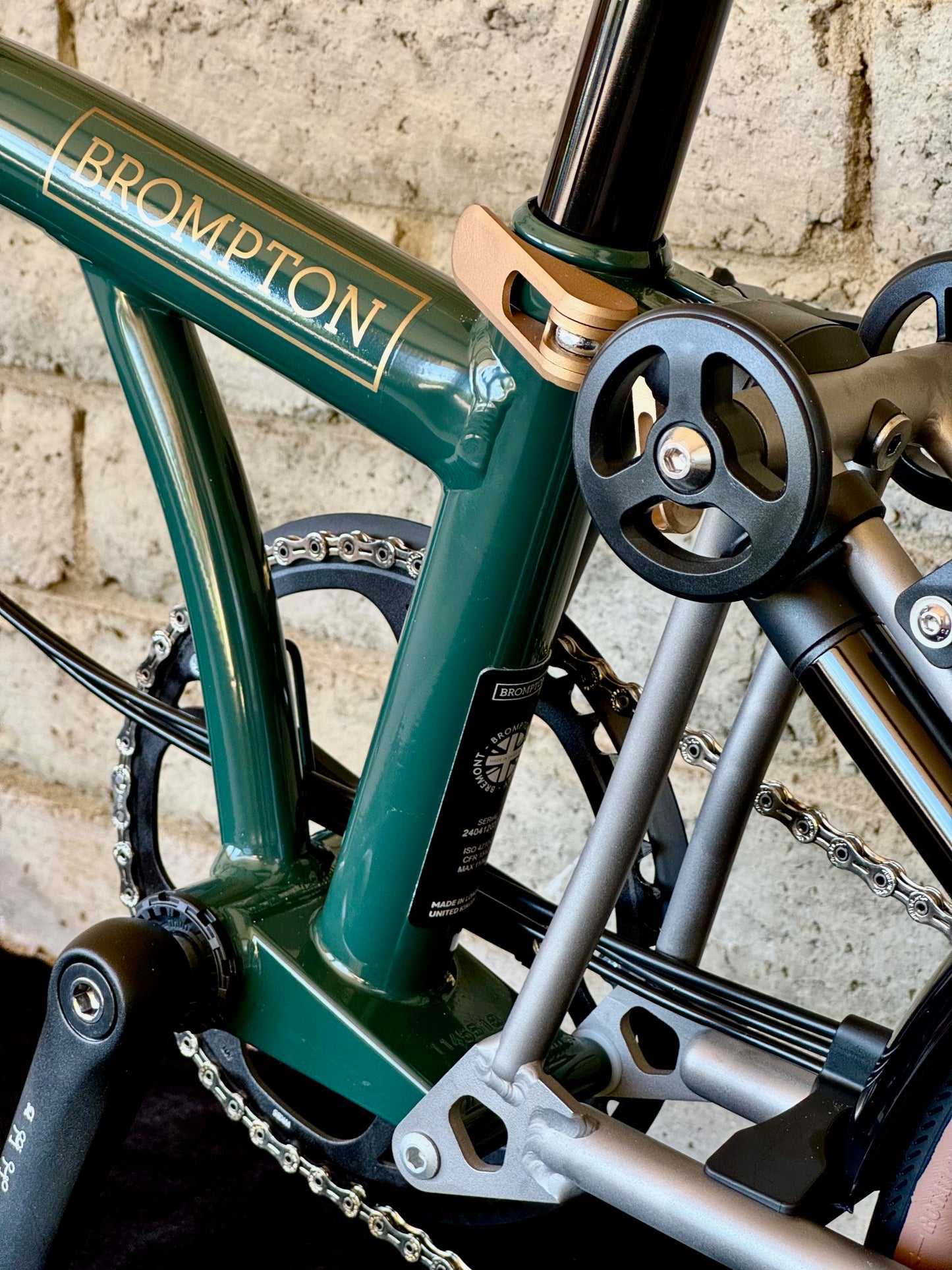 Brompton x Bremont x Cheaney Maker Series P-Line 12-Speed Explore Mid-HB (M12L)