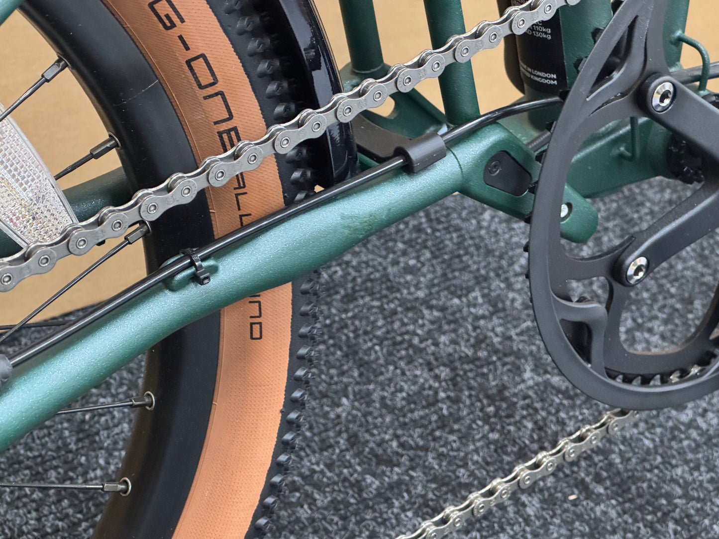 Brompton G Line "Mini-Marred" Bikes