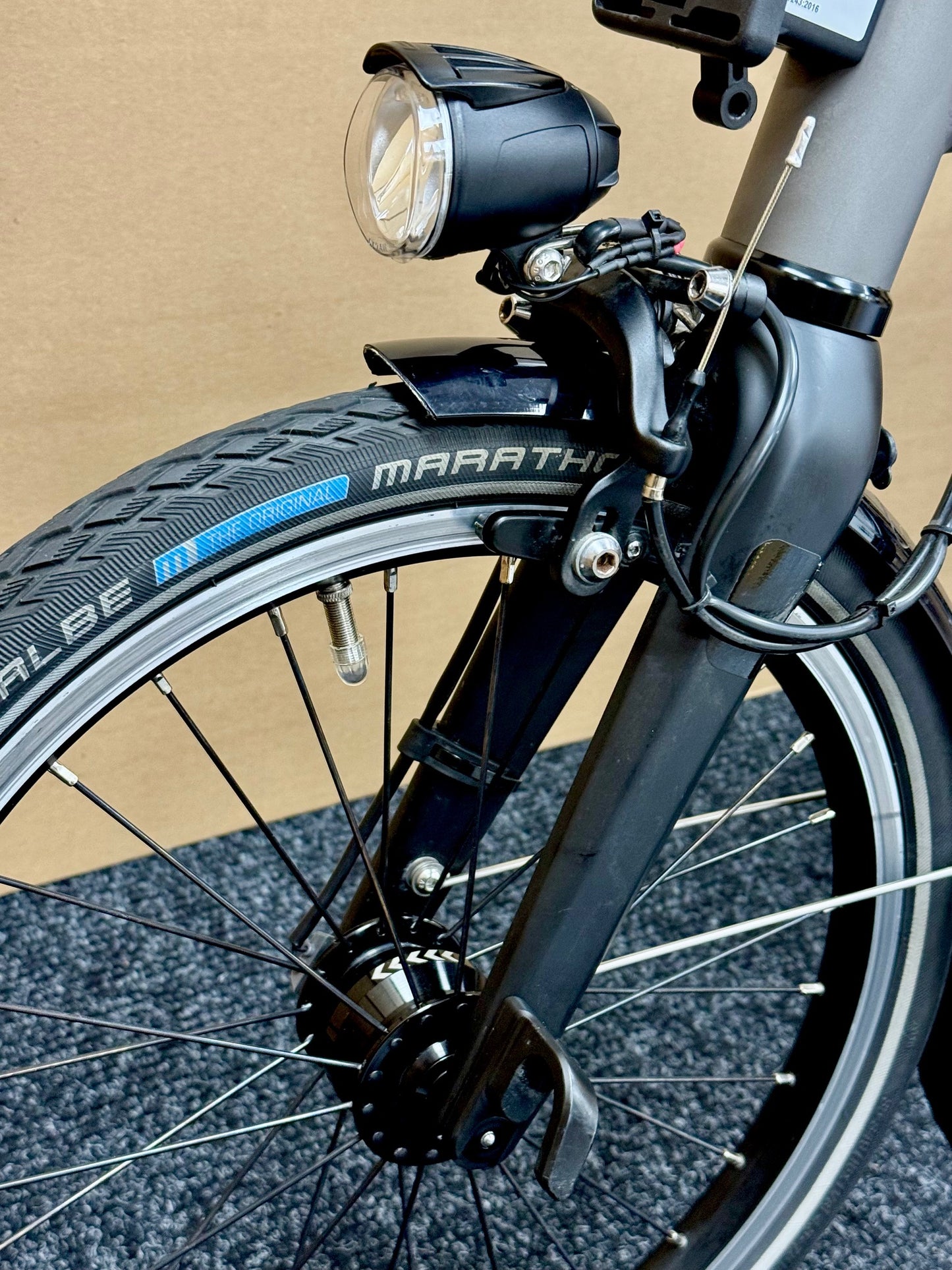 Brompton Pre-Owned T Line 12-Speed Mid-HB Titanium