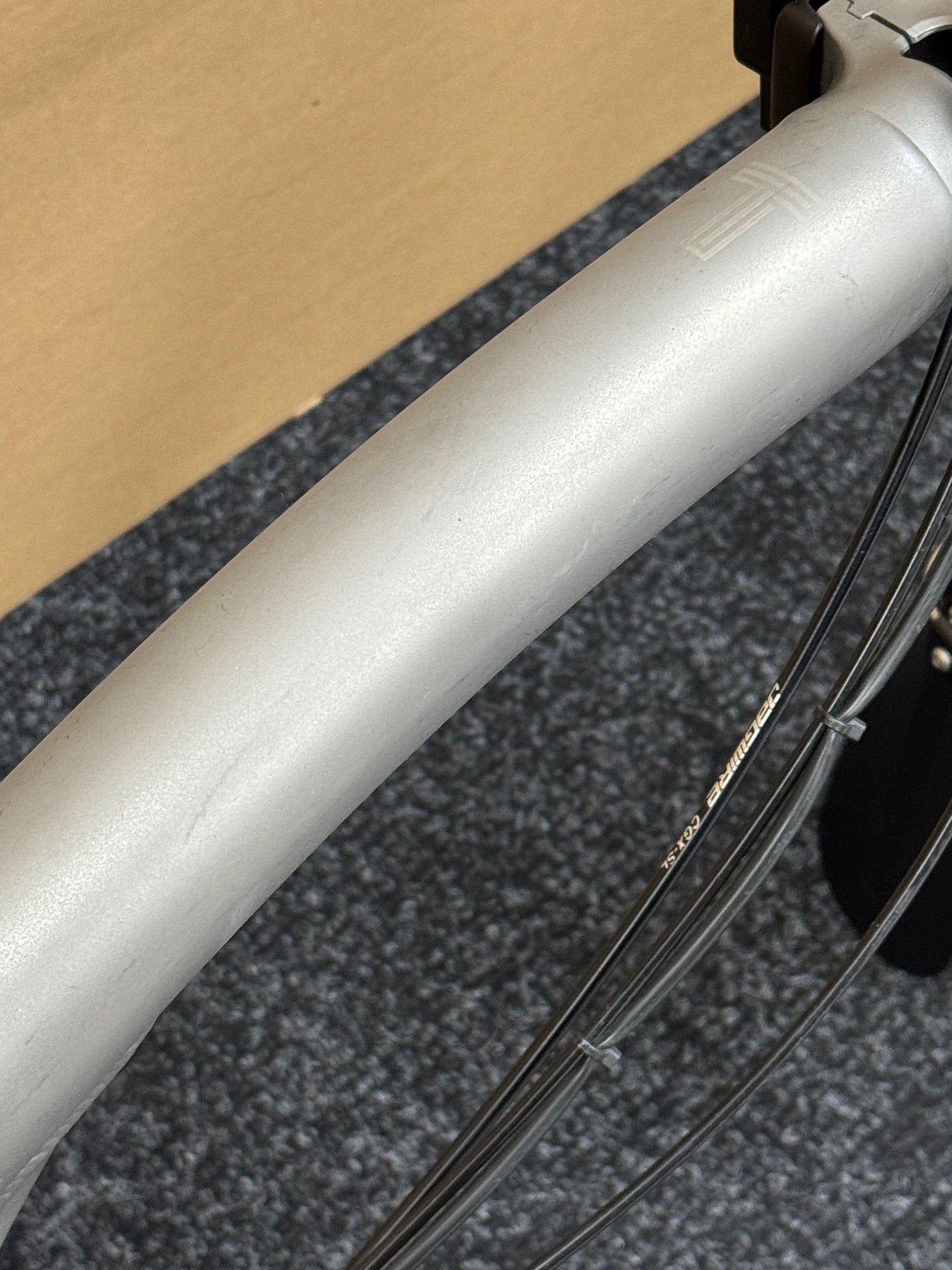 Brompton Pre-Owned T Line 12-Speed Mid-HB Titanium