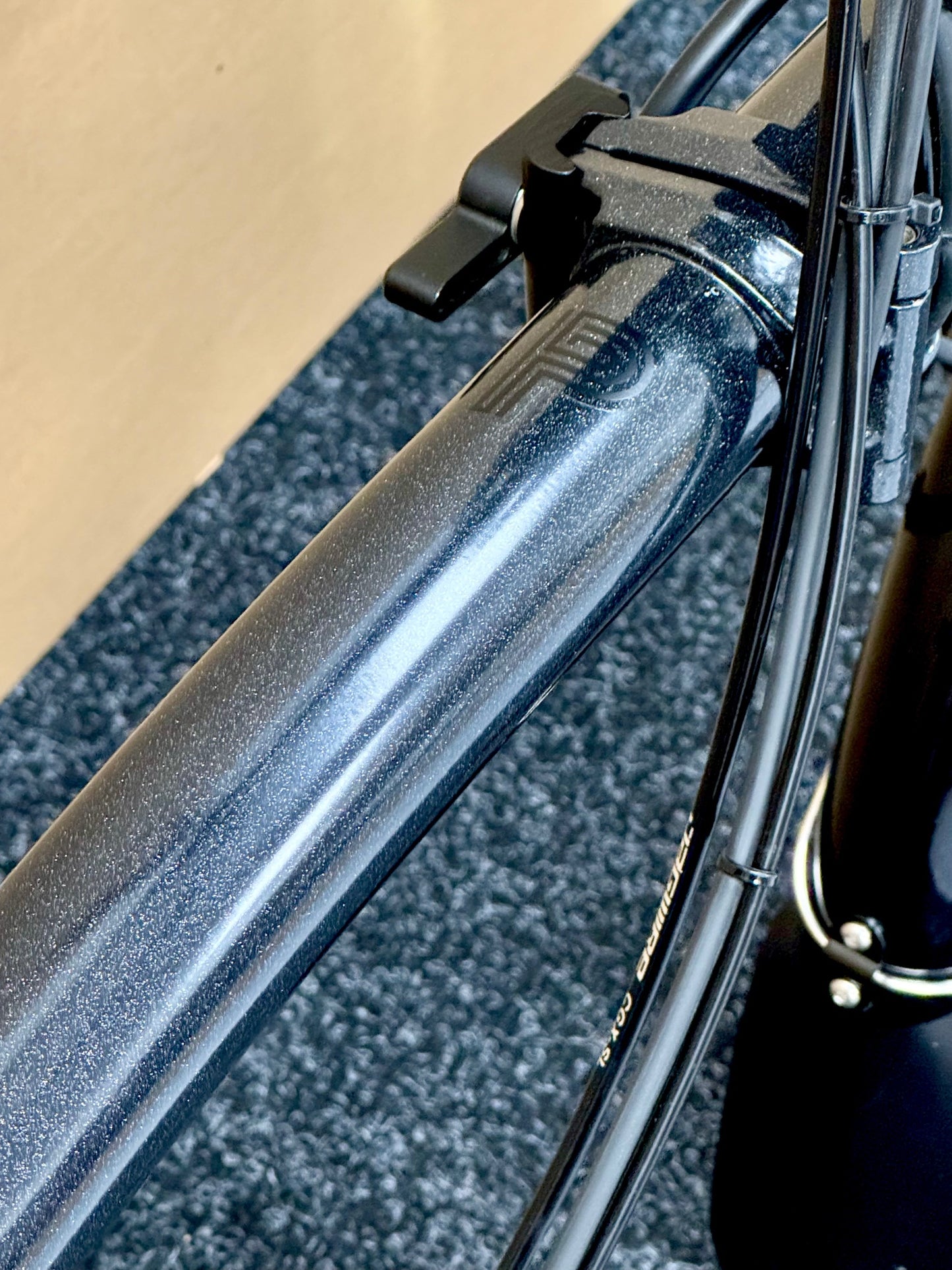 Brompton Pre-Owned P Line 4-Speed Electric Black Metallic