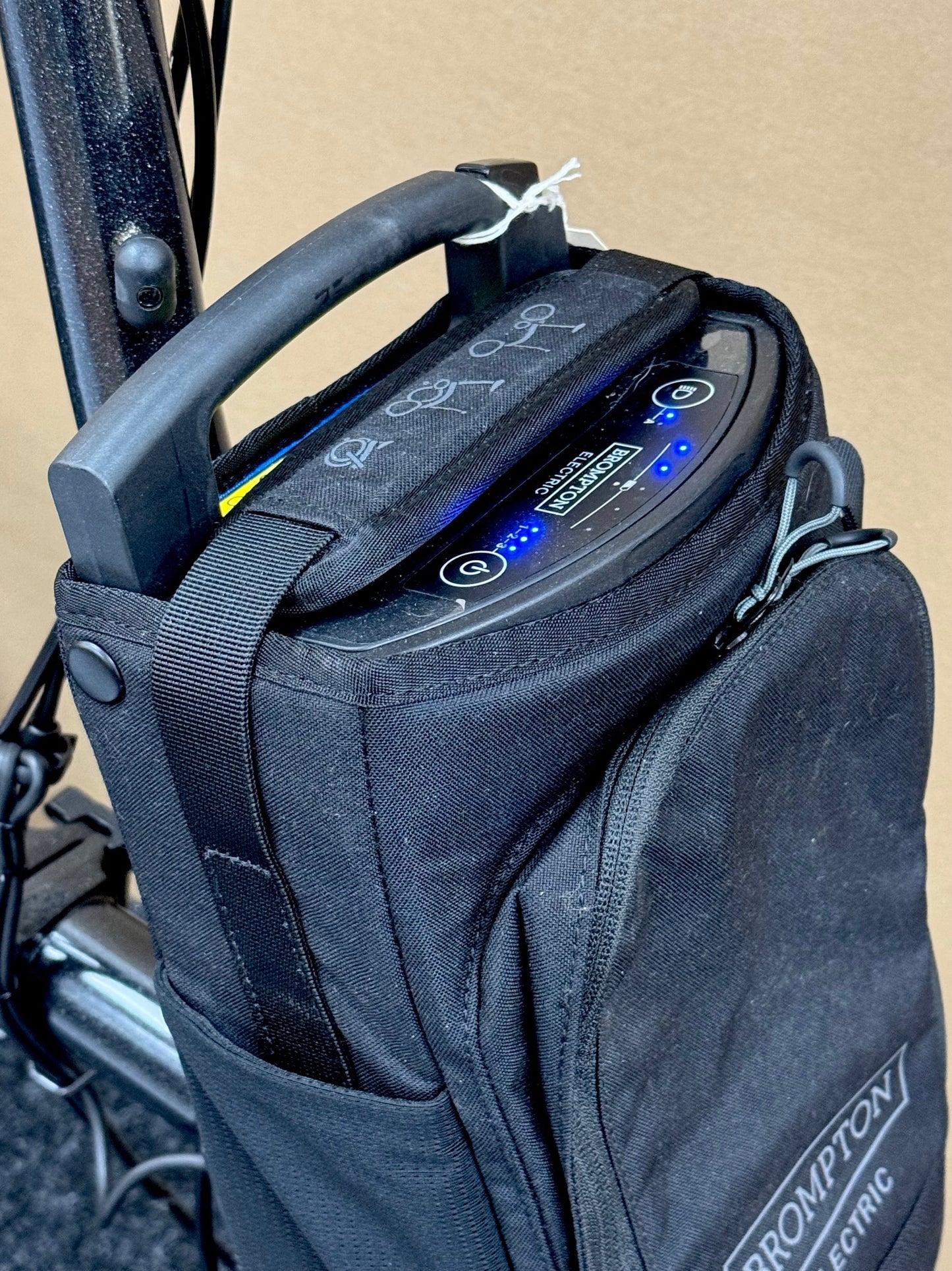 Brompton Pre-Owned P Line 4-Speed Electric Black Metallic