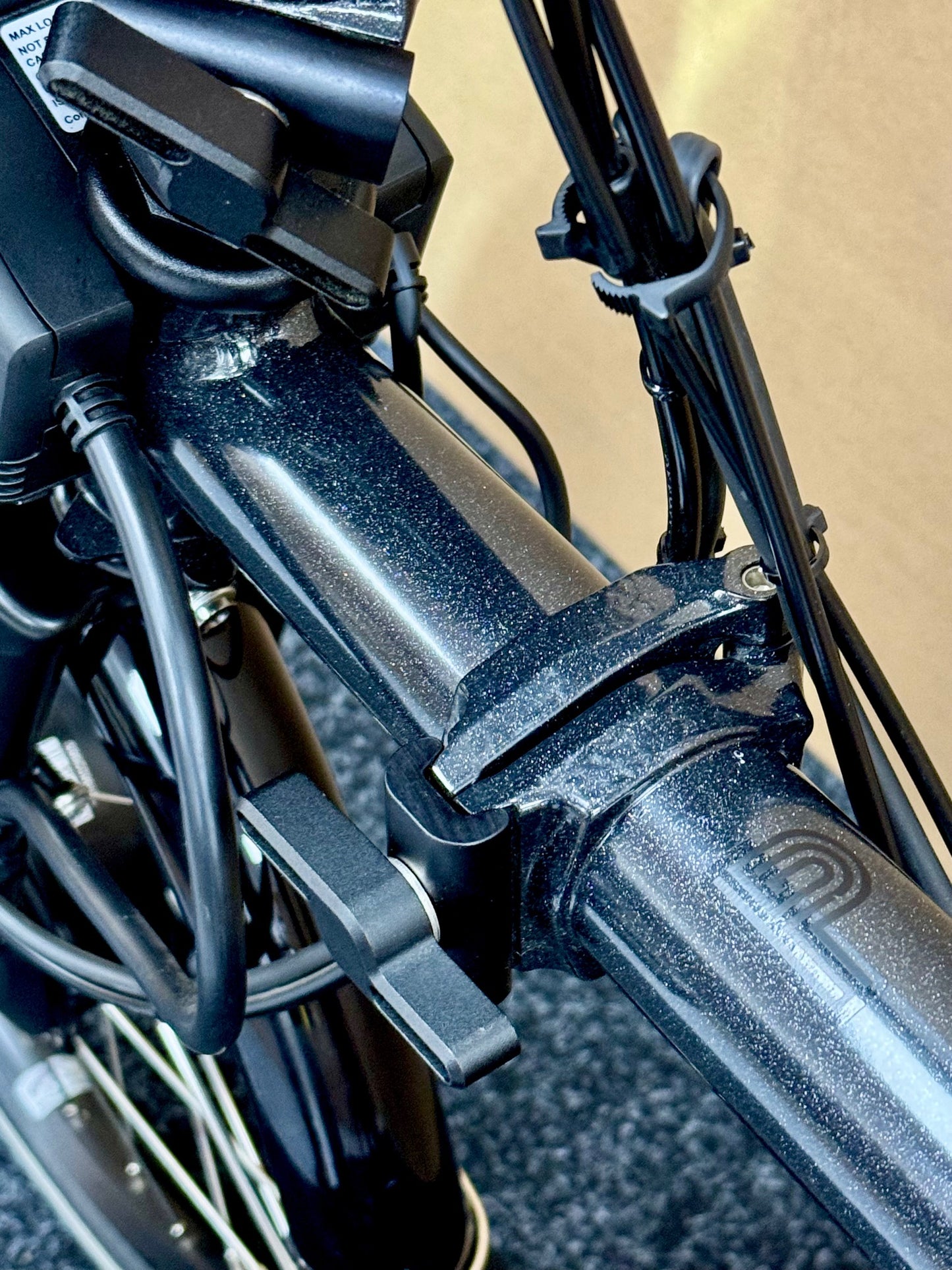 Brompton Pre-Owned P Line 4-Speed Electric Black Metallic