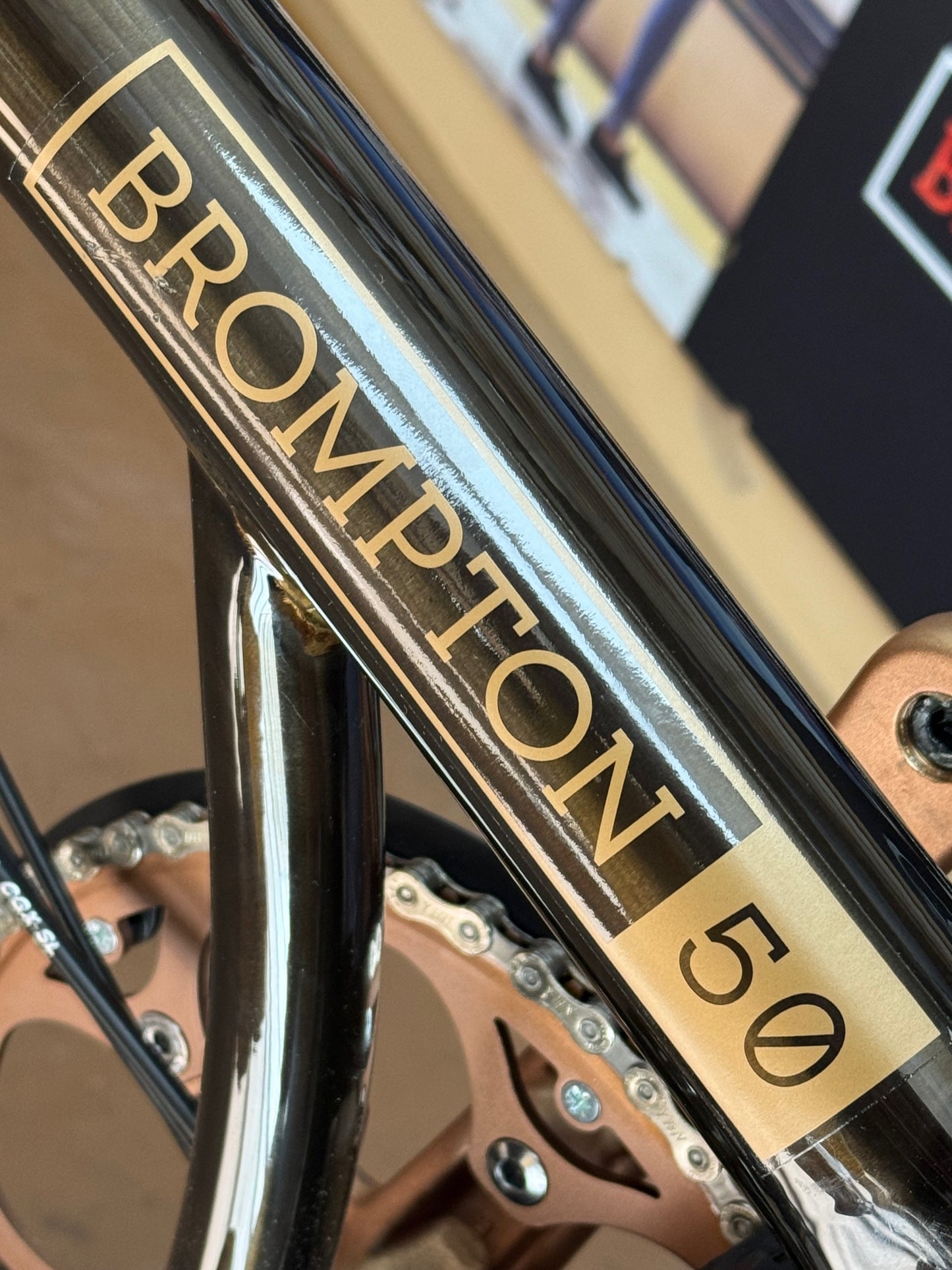 Brompton 1975 Anniversary Edition "Mini-Marred"