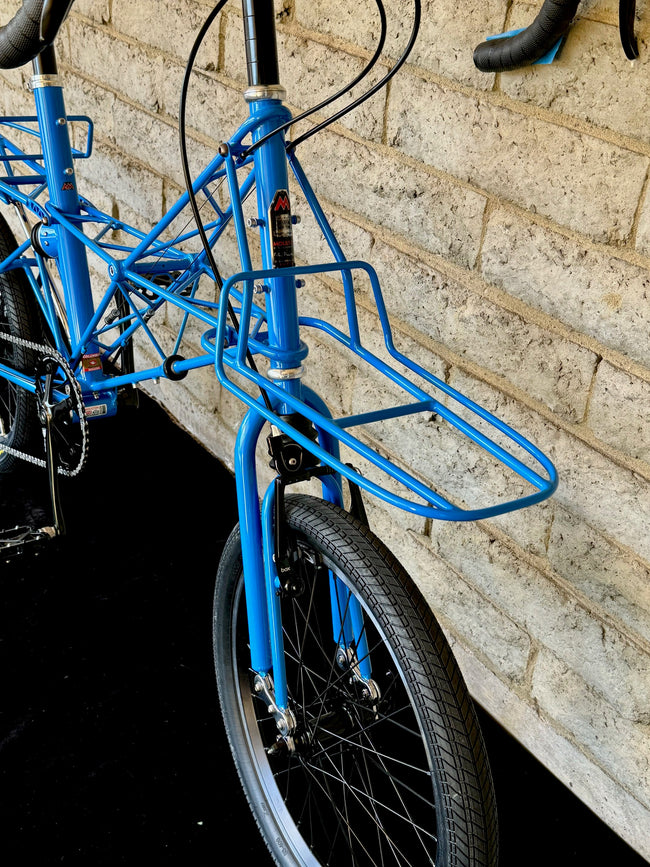 Moulton Front Platform Rack Bugatti Blue